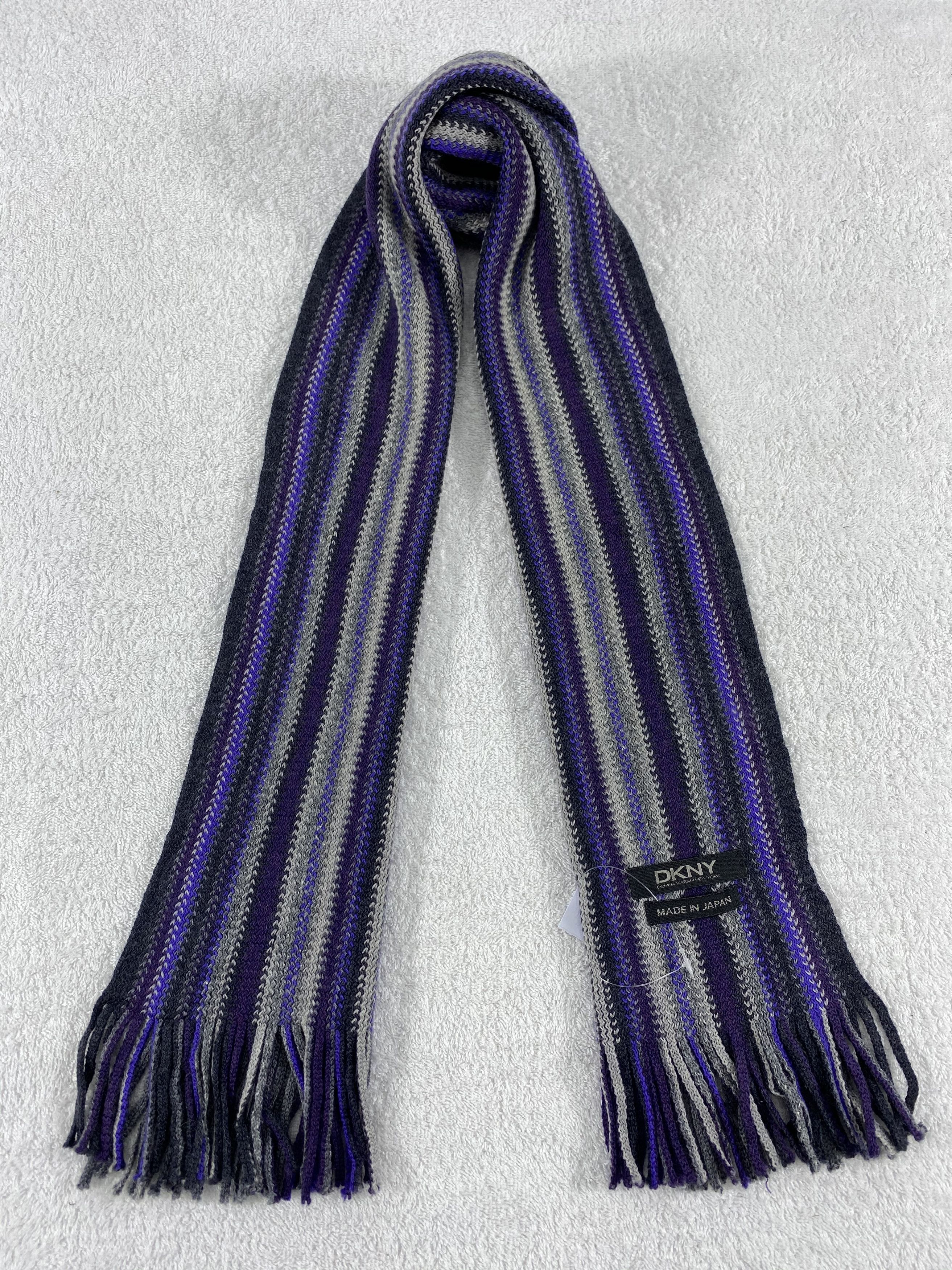 DKNY Vintage DKNY Scarf/Muffler/Neckwear MF799 Size ONE SIZE - 1 Thumbnail