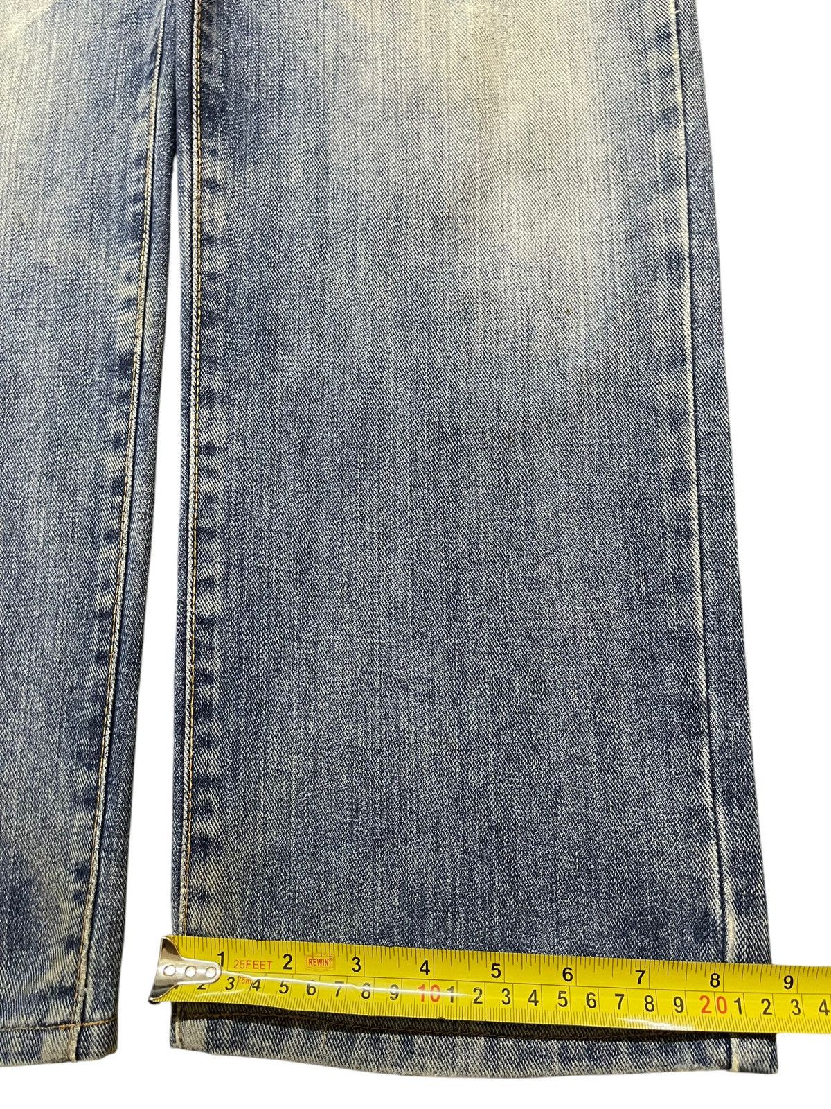 Edwin Vintage Japan Edwin 404 Faded Wash Distress Baggy Jeans Size US 33 - 17 Thumbnail