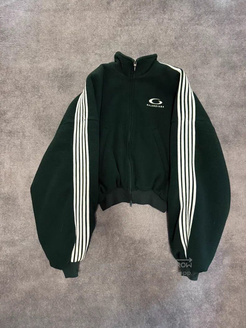 Balenciaga Balenciaga Loop Fleece Jacket Size US XS / EU 42 / 0 - 1 Thumbnail