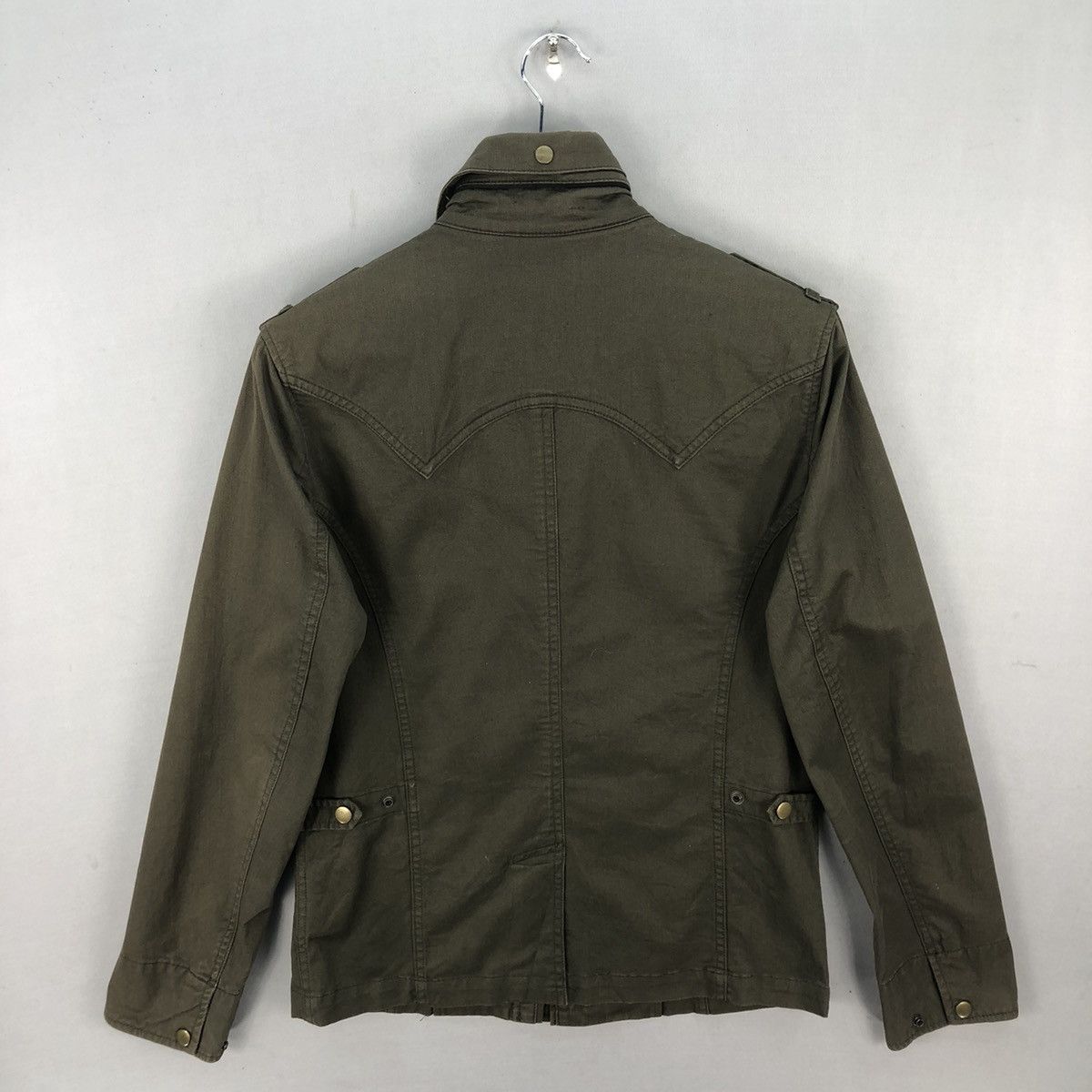 Michel Klein Vintage Michel Klein Army Tactical Jacket Size XS / US 0-2 / IT 36-38 - 12 Thumbnail