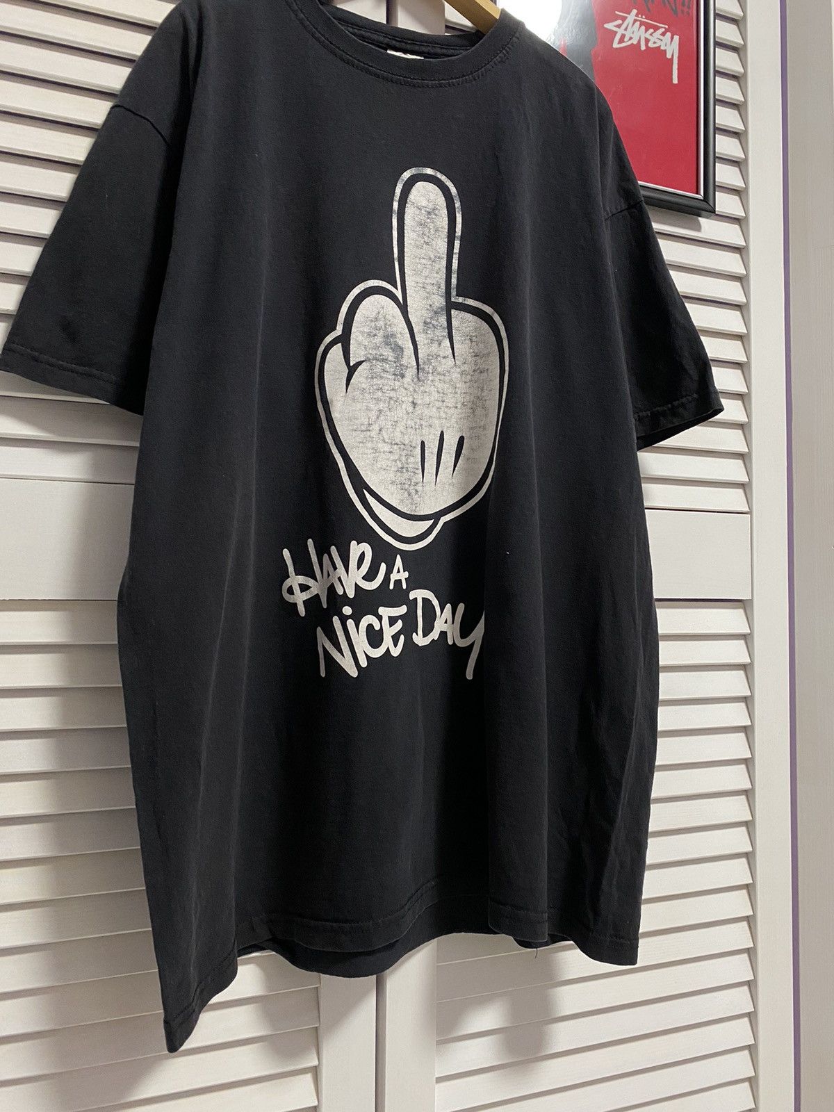 Band Tees Vintage T Shirt Band Rock Tee Have A Nice Day Fukc Size US L / EU 52-54 / 3 - 3 Thumbnail