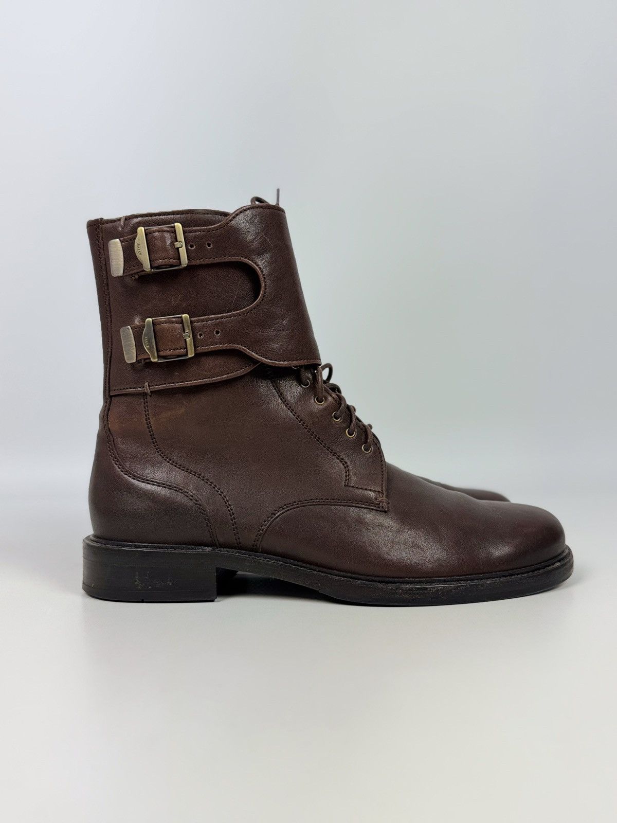 Bally Berne/02 Leather Brown Boots US9