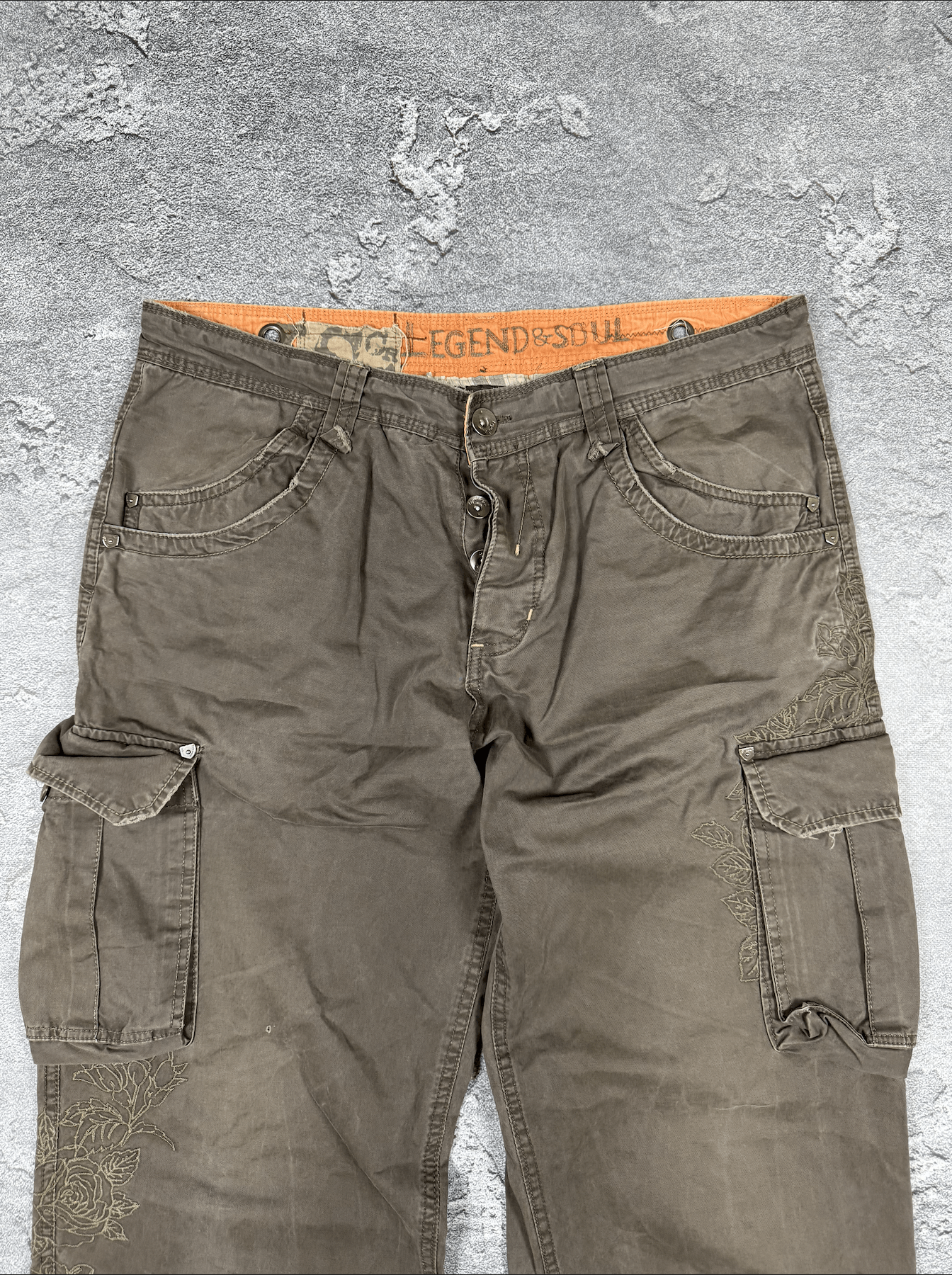 Hysteric Glamour If Six Was Nine Cargo Straight Flared Pants Size 32 Y2K 00s Size US 32 / EU 48 - 8 Thumbnail