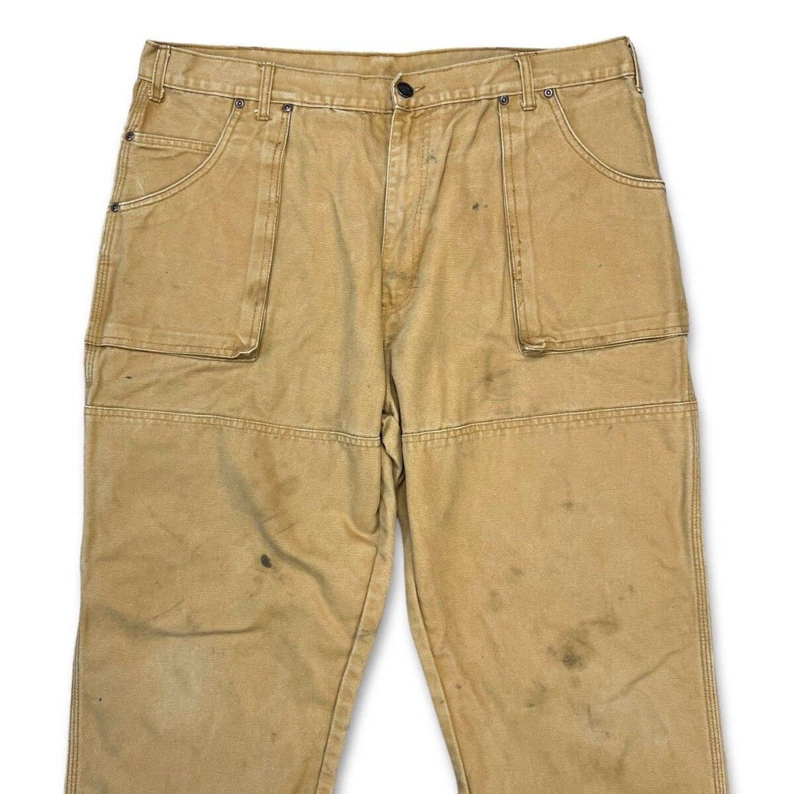 Dickies × Vintage Dickies Pants 38x28 Double Knee Carpenter Work Wear Baggy Size US 38 / EU 54 - 2 Thumbnail