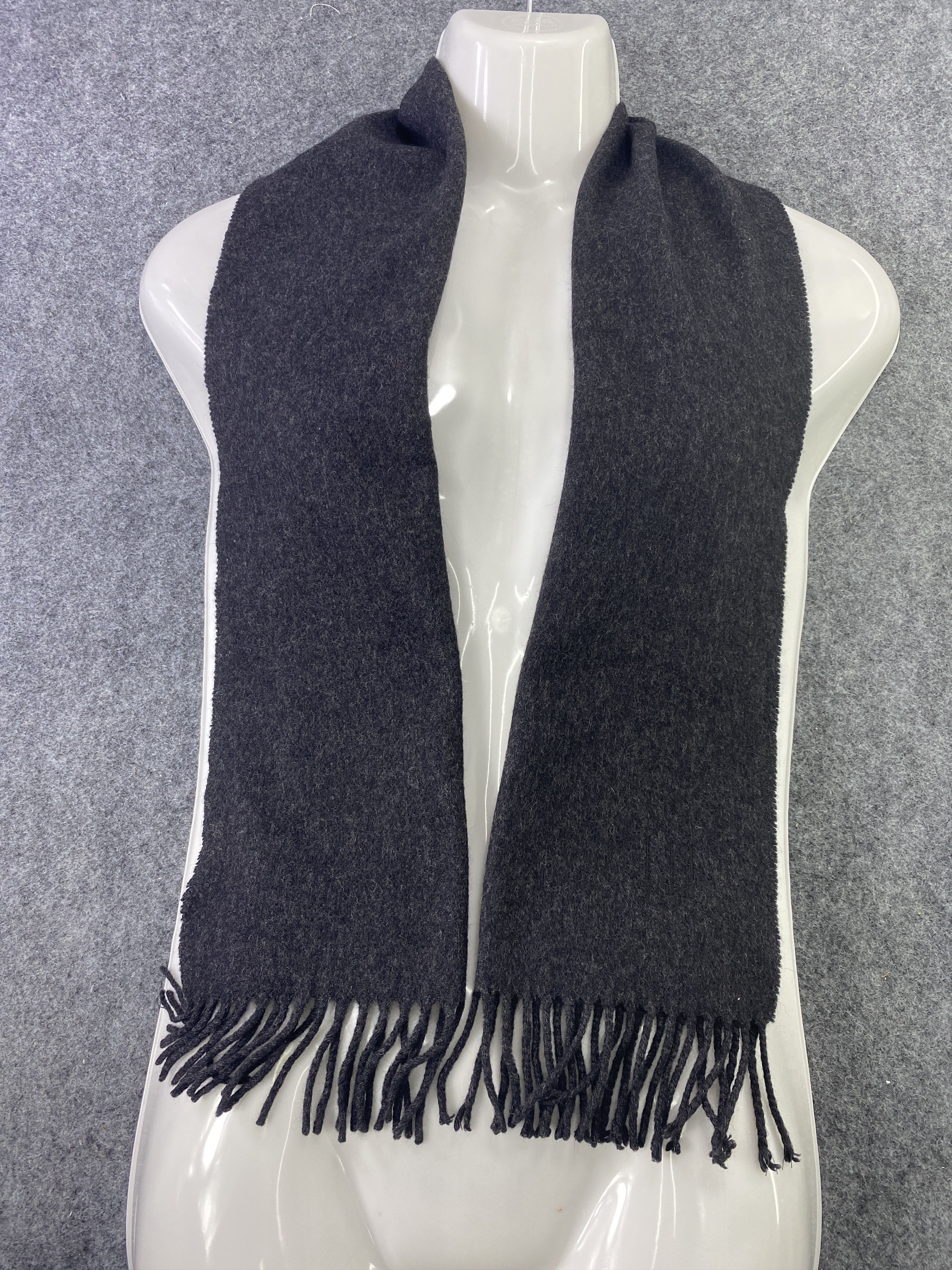 Alfred Dunhill DUNHILL 💯% PURE CASHMERE Scarf/Muffler/Neckwear -T303 Size ONE SIZE - 1 Thumbnail