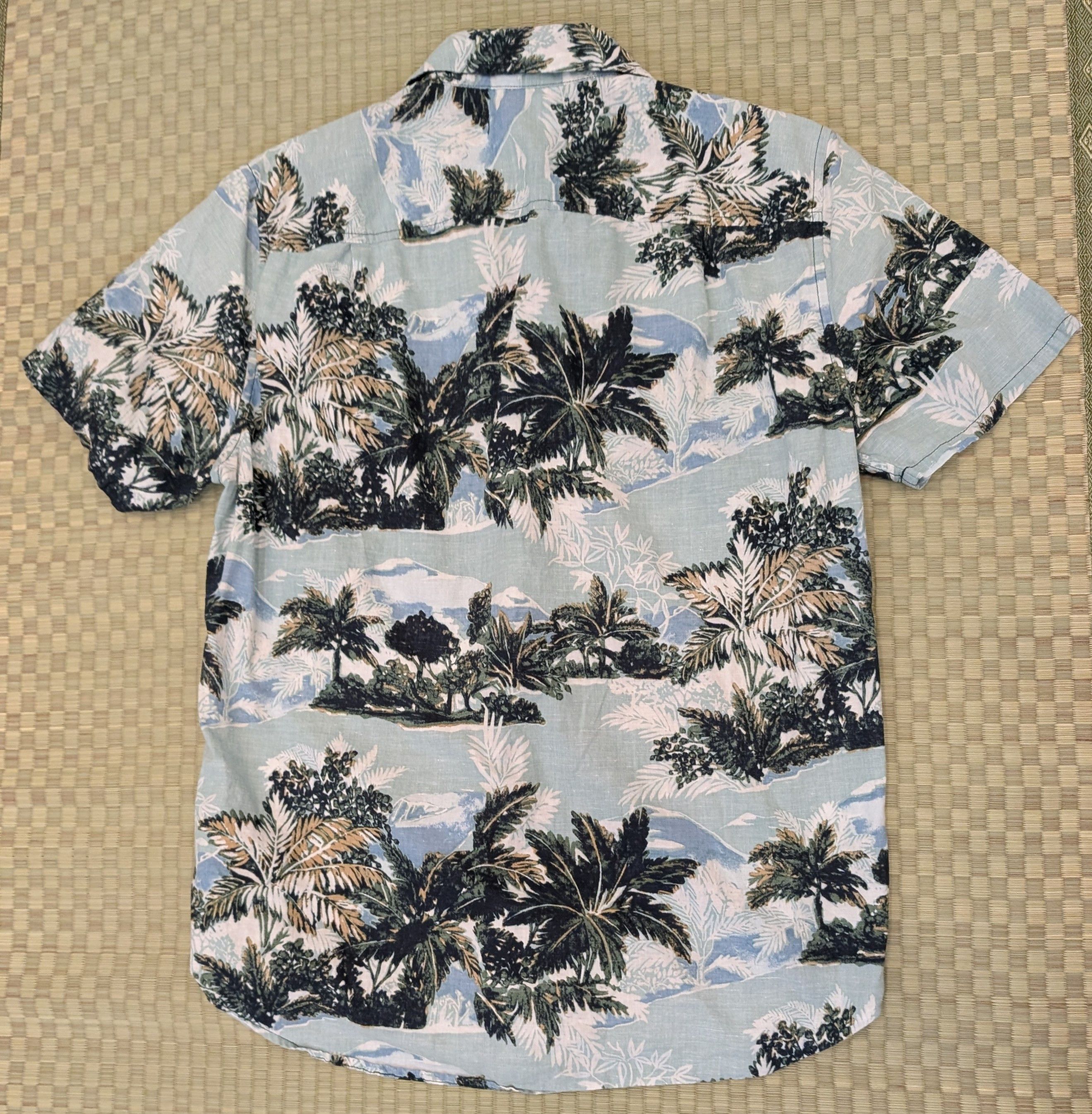 Outerknown Outerknown BBQ Cotton Hemp Palm Hawaiian Shirt Size US S / EU 44-46 / 1 - 2 Thumbnail