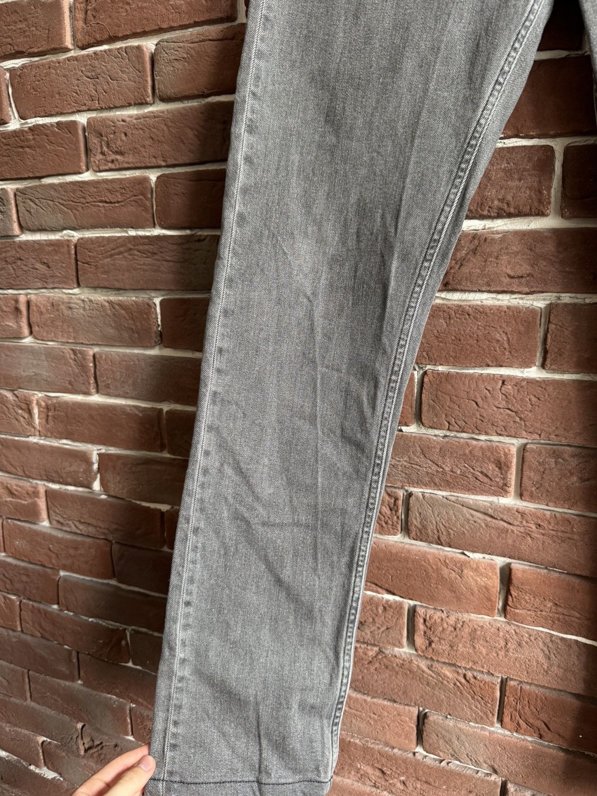 A.P.C. A.P.C Petit New Standard Jeans Washed Gray Denim 31 Size US 31 - 4 Thumbnail