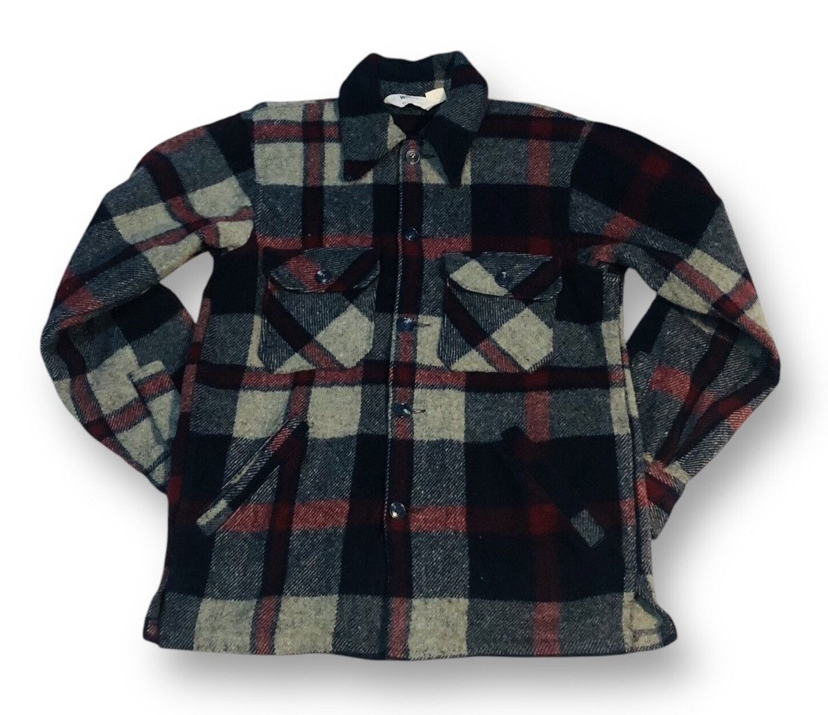 Vintage × Woolrich Woolen Mills Woolrich Button Shirt (7) Size US S / EU 44-46 / 1 - 1 Thumbnail