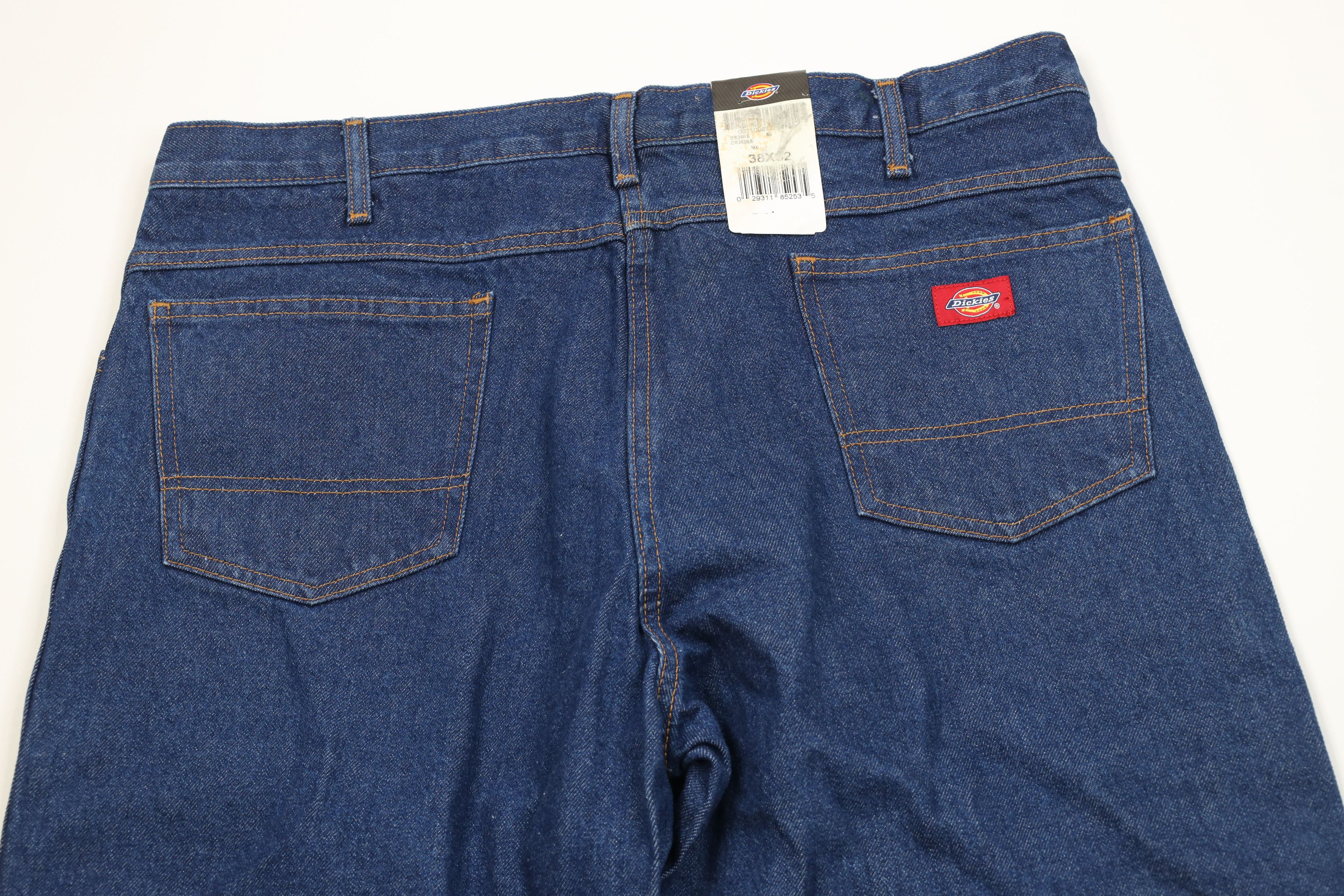 Dickies Deadstock Vintage Y2K Dickies Wide Leg Denim Jeans Workwear Size US 38 / EU 54 - 8 Thumbnail