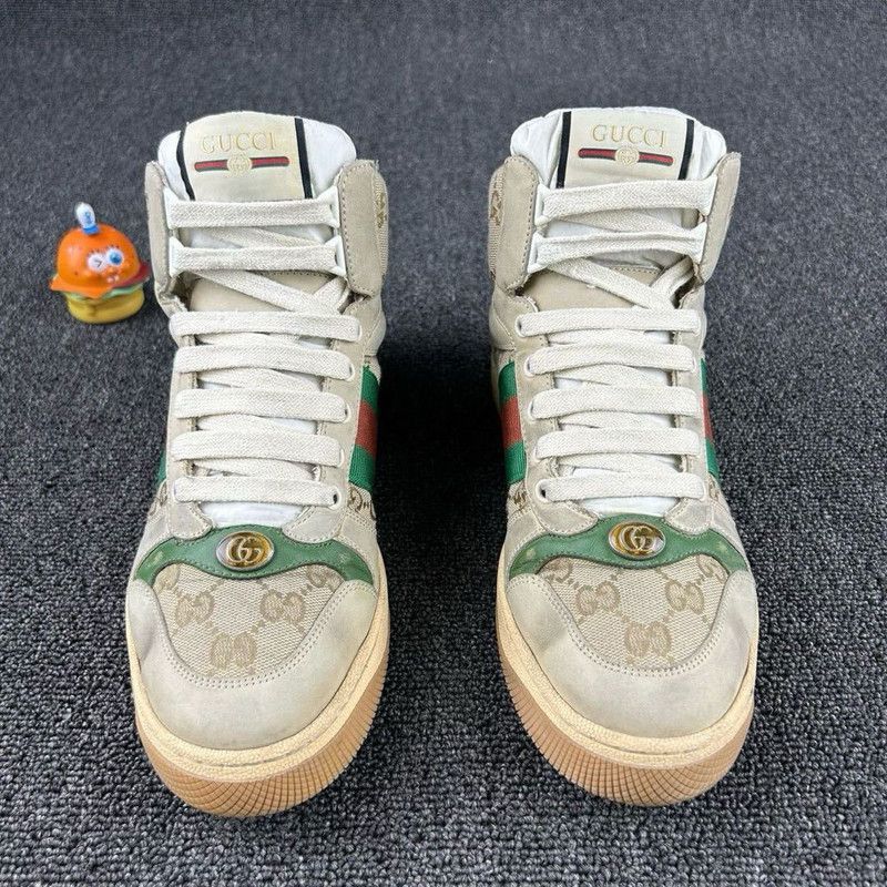 Gucci Gucci Screener Vintage Sneakers for Men - Size US 8 / EU 41 - 2 Thumbnail