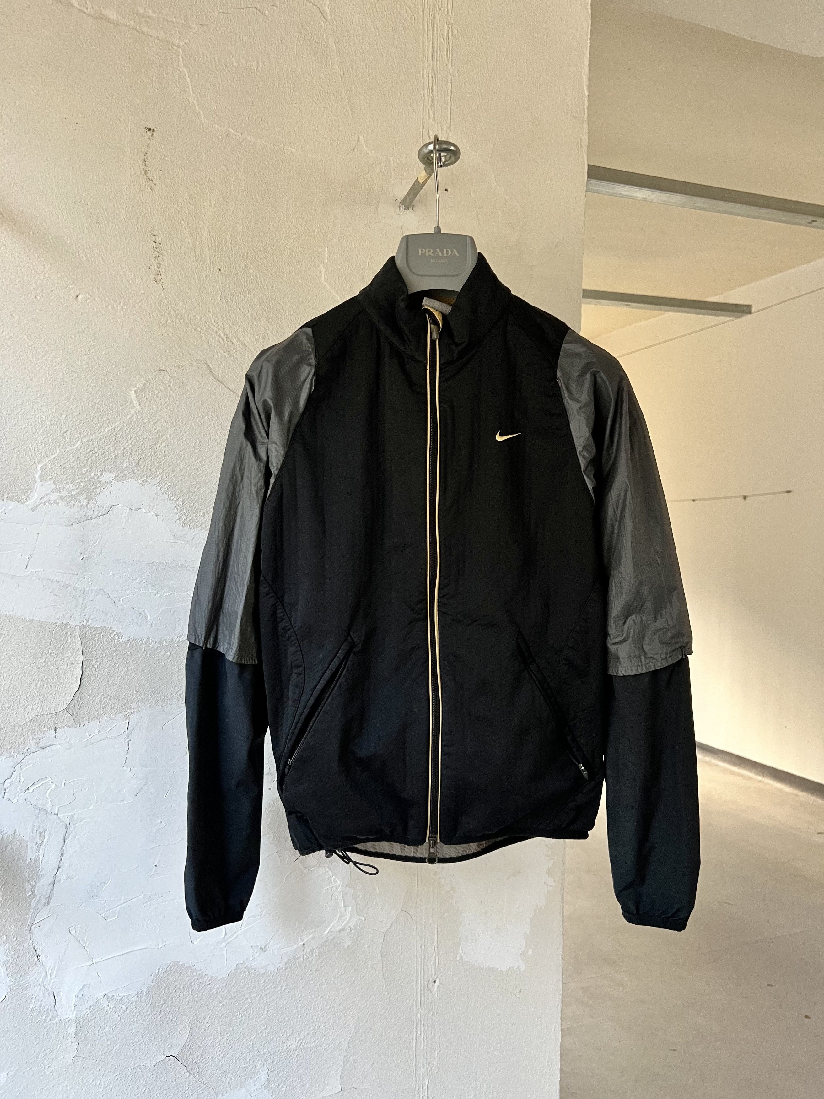 Nike Nike Marathon Nylon Sport Running Vintage Jacket 2000s y2k Size US S / EU 44-46 / 1 - 2 Thumbnail