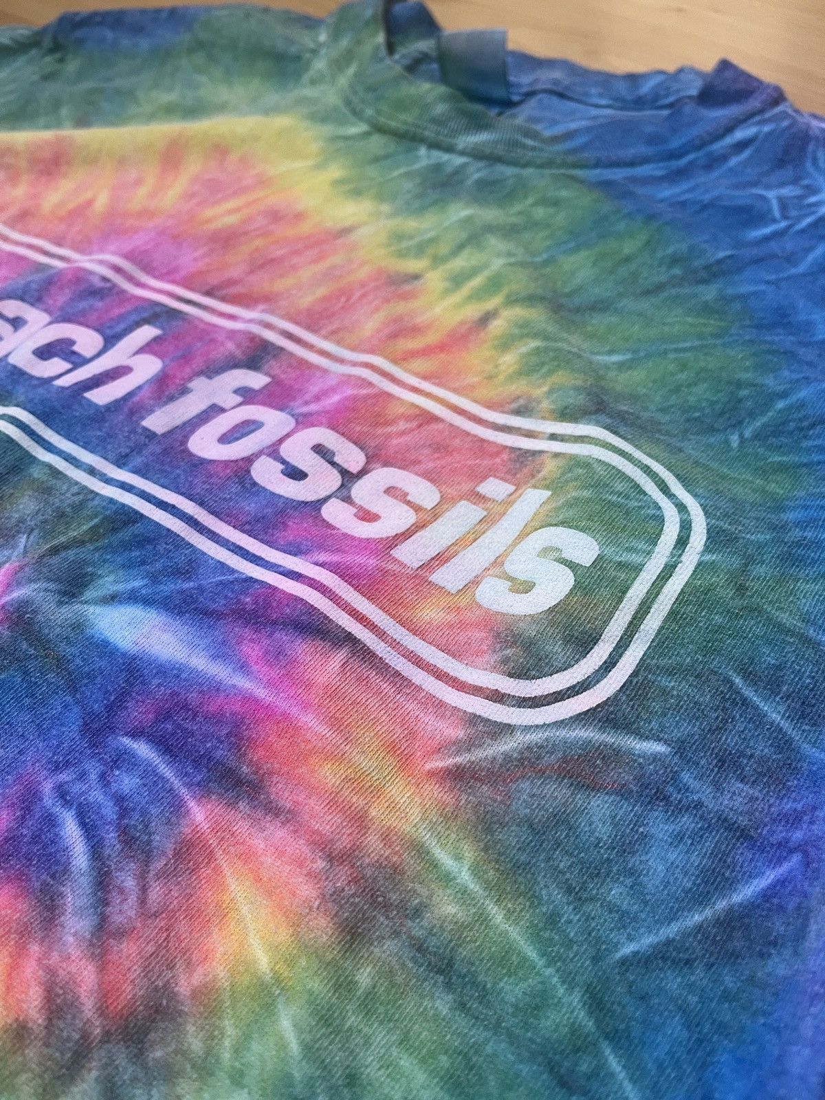Band Tees Beach Fossils tie-dye longsleeve tee Size US S / EU 44-46 / 1 - 4 Thumbnail