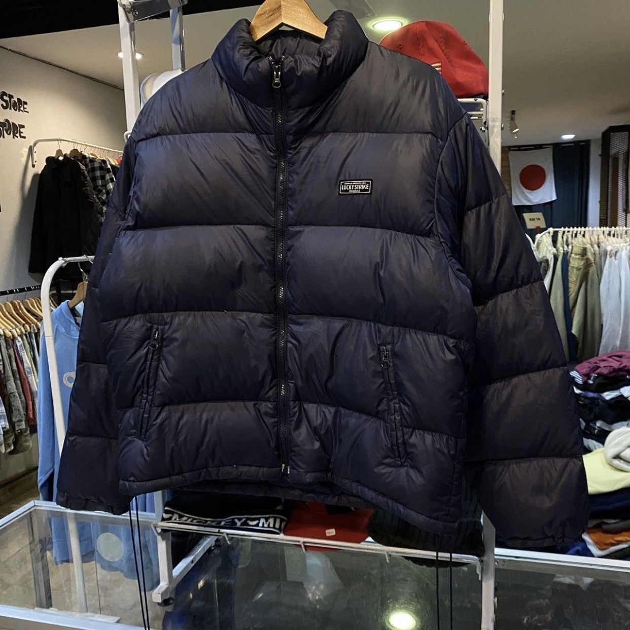 Vintage Vintage Japanese Brand Lucky Strike Puffer/Down Size US L / EU 52-54 / 3 - 5 Thumbnail