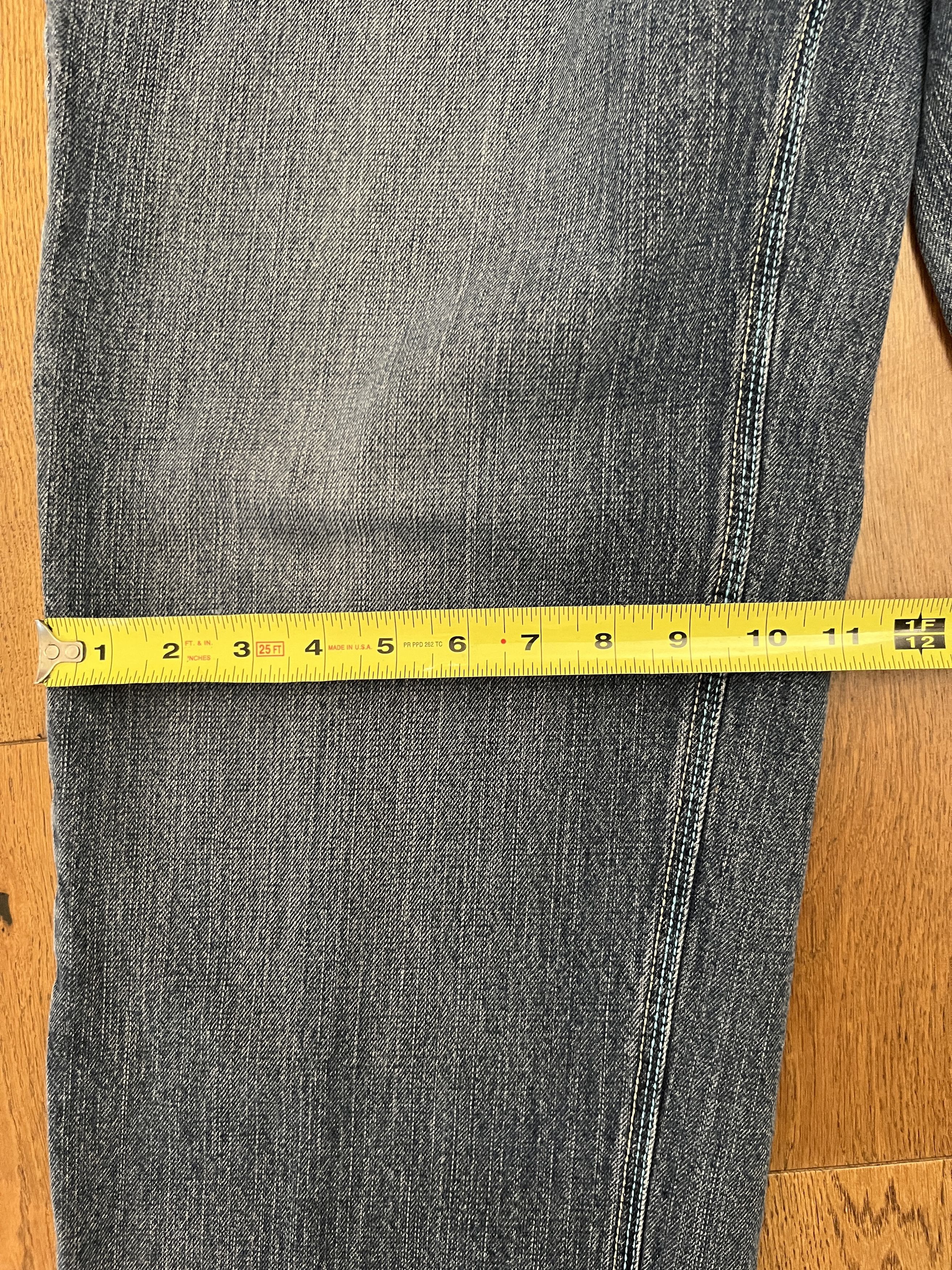 Southpole Vintage Y2K Southpole Signature Series Teal Stitch Jeans 34 Size US 34 / EU 50 - 9 Thumbnail
