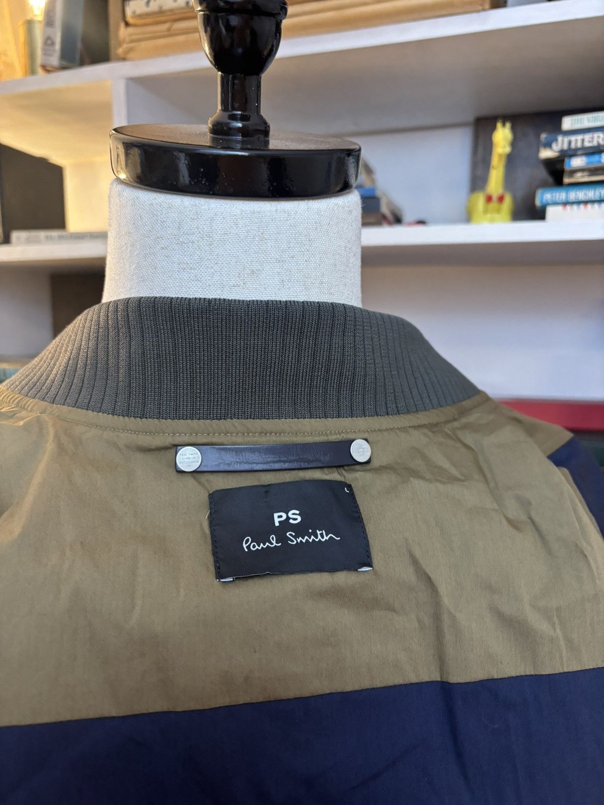 Paul Smith Paul Smith PS Olive Green Bomber Size US L / EU 52-54 / 3 - 4 Thumbnail