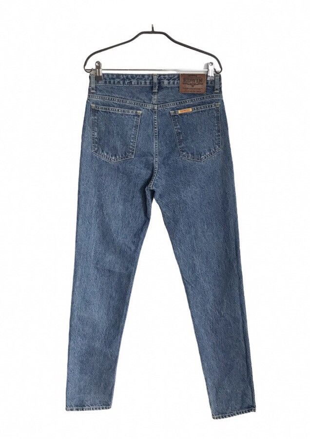 Edwin Edwin Vintage 90s Jeans London Slim Men's 31x32 Washed Blue Size US 31 - 2 Thumbnail