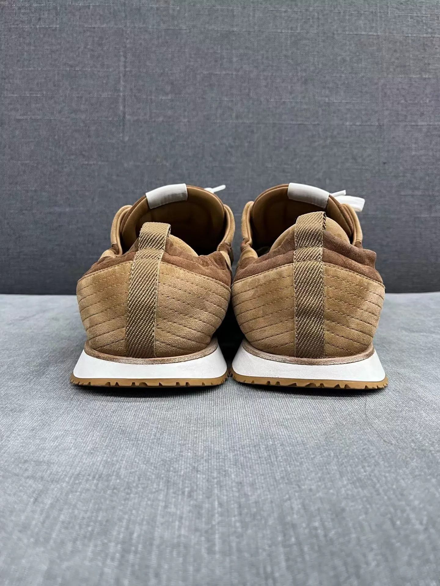 Hermes HERMES Jet Deerskin Trainer Brown 43 EU Size US 10 / EU 43 - 3 Thumbnail
