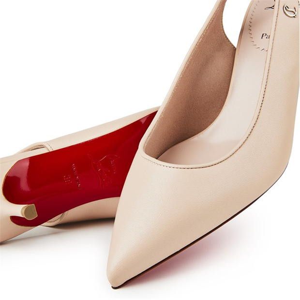 Christian Louboutin Sporty Kate Sling 55mm Pumps Size US 7 / IT 37 - 6 Thumbnail
