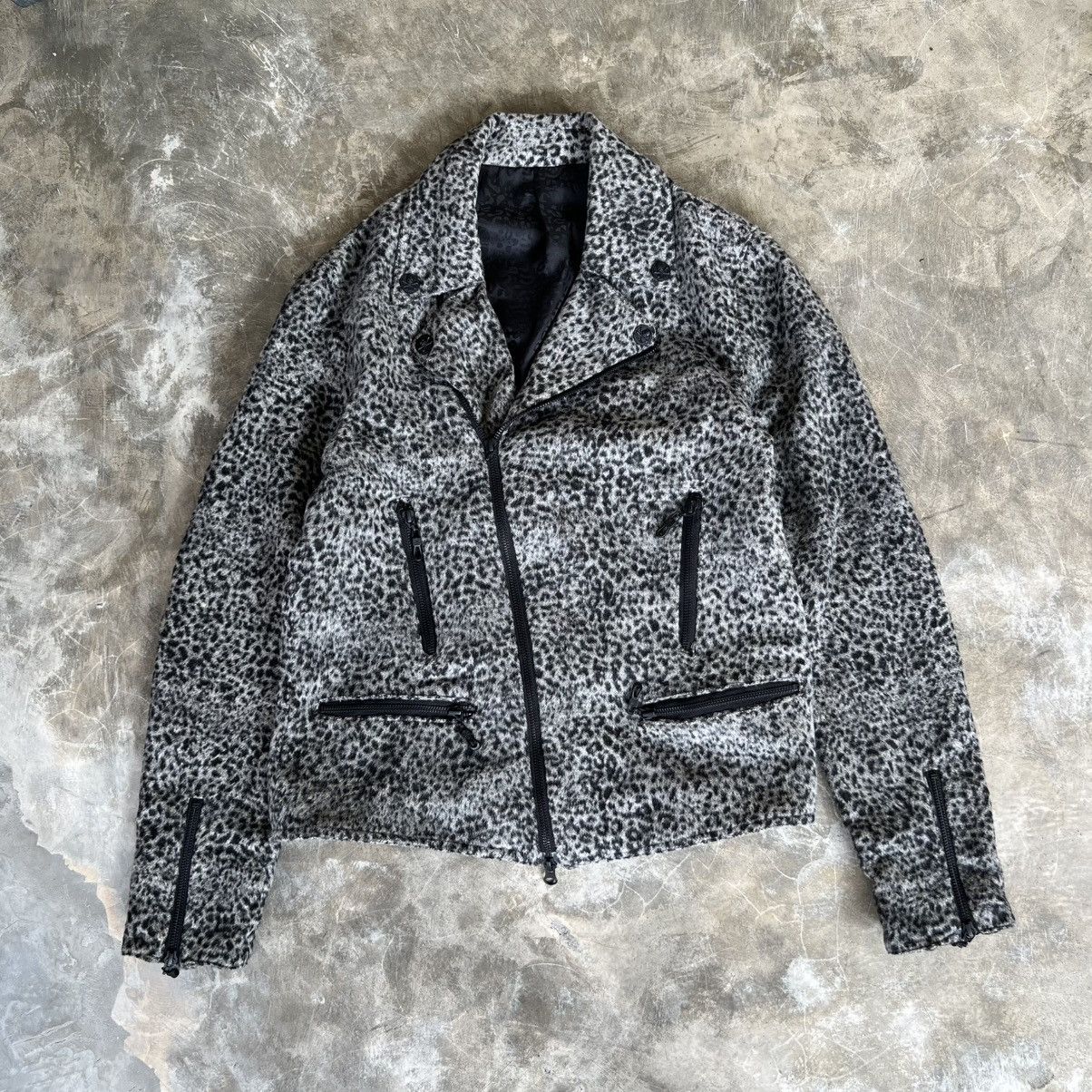 semanticdesign Roen x Semanticdesign Apocalypse Style Biker Leopard Jacket Size US L / EU 52-54 / 3 - 1 Thumbnail