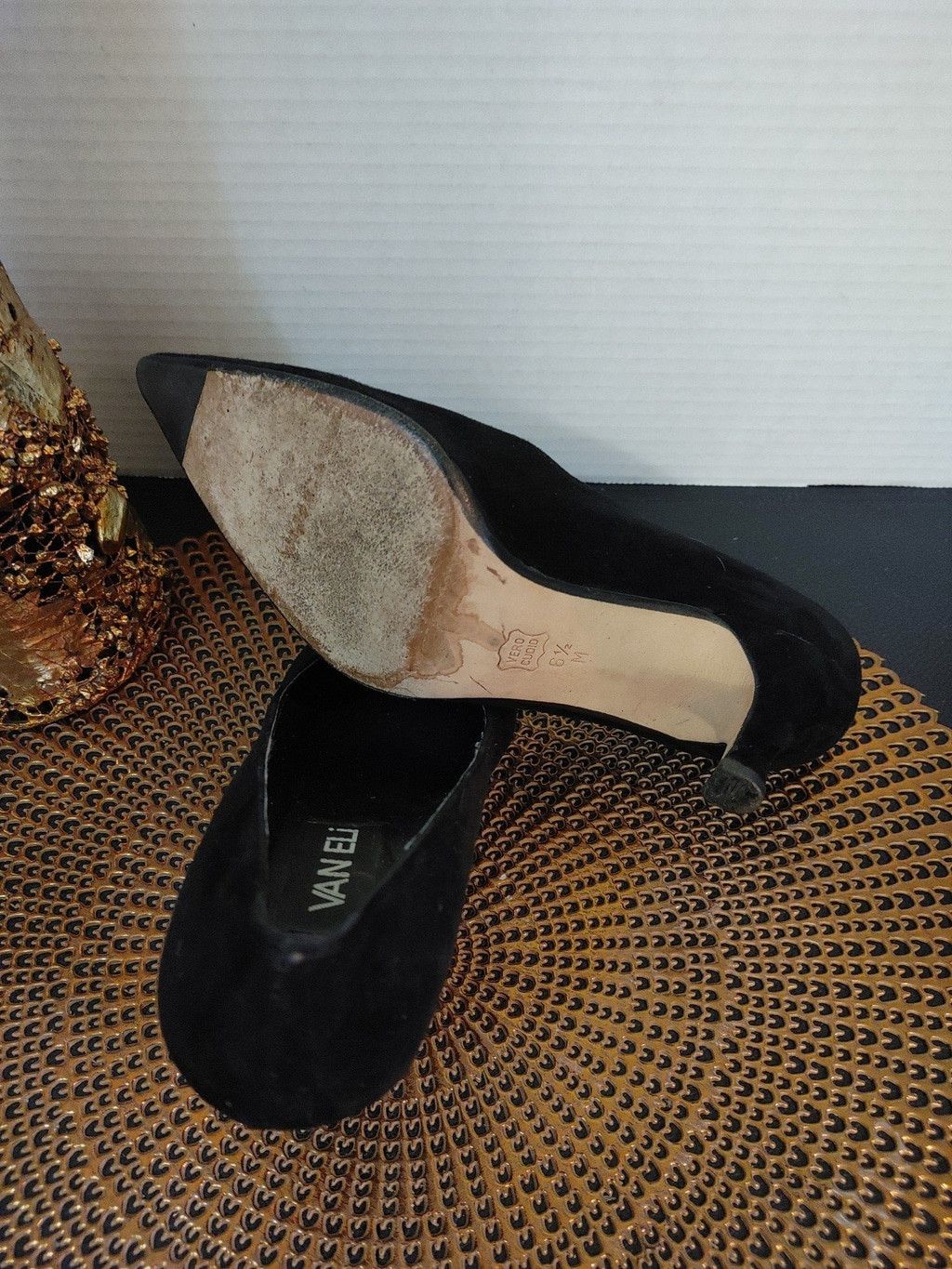 VANELI VANELi Dorcet Suede Heels Size 6.5M Size US 6.5 / IT 36.5 - 5 Thumbnail