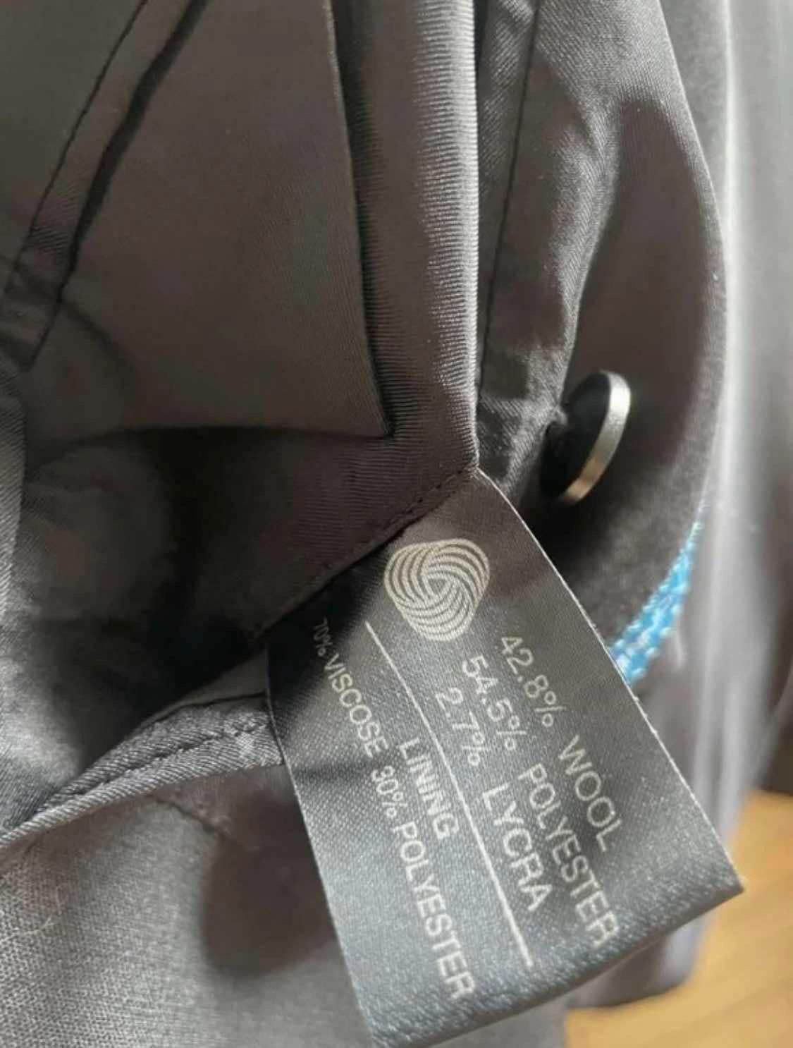 Balmain × Designer Balmain Black Blazer, Minimalist Classic Suit Jacket Size 46R - 5 Thumbnail
