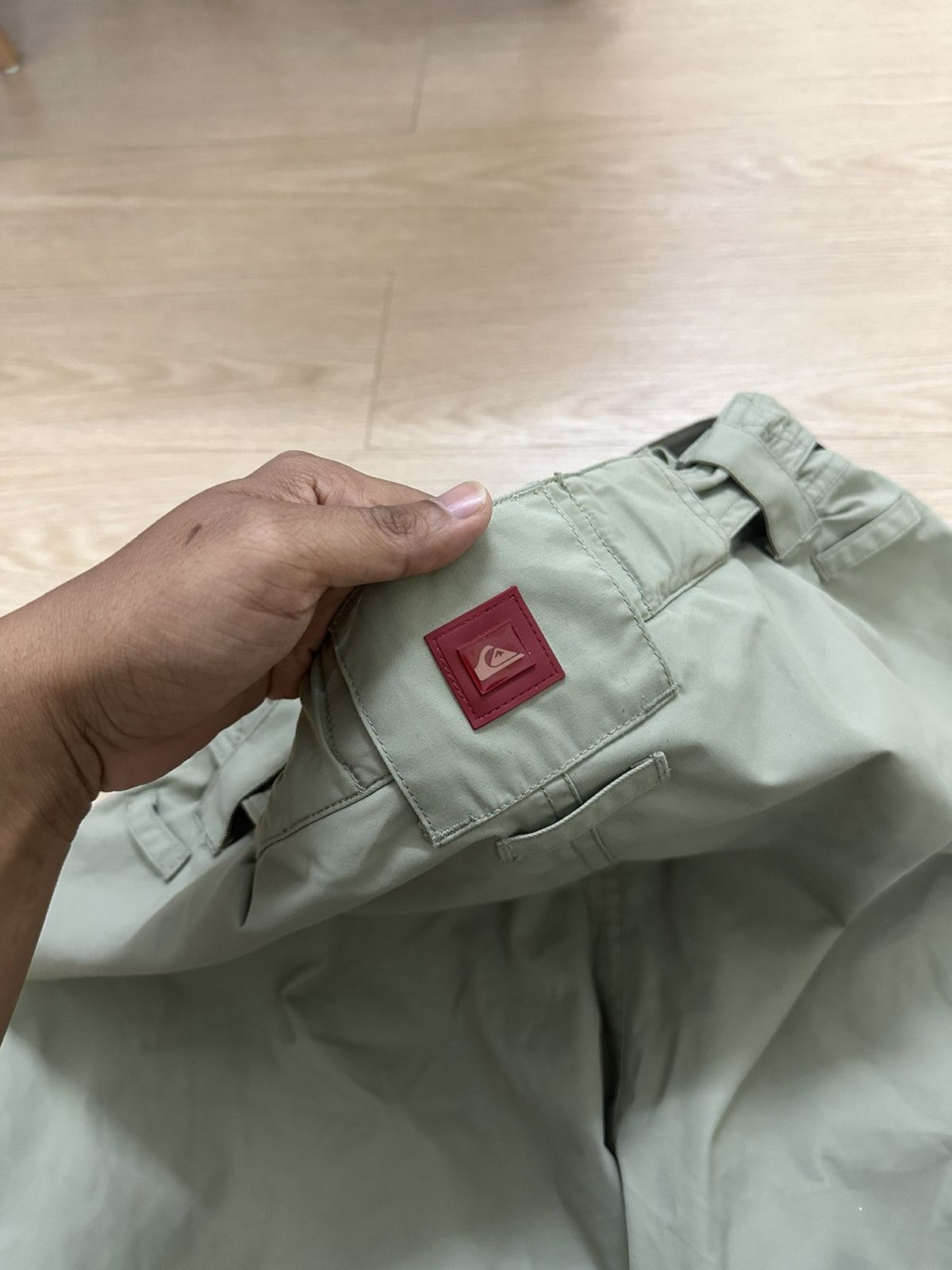 Beauty Beast × Quiksilver × Vintage Rare Vintage Quiksilver Gorpcore Baggy Parachute Pants Size US 33 - 16 Thumbnail