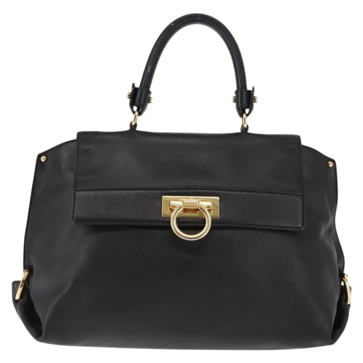 Salvatore Ferragamo Salvatore Ferragamo Sofia Satchel Leather Size ONE SIZE - 1 Thumbnail