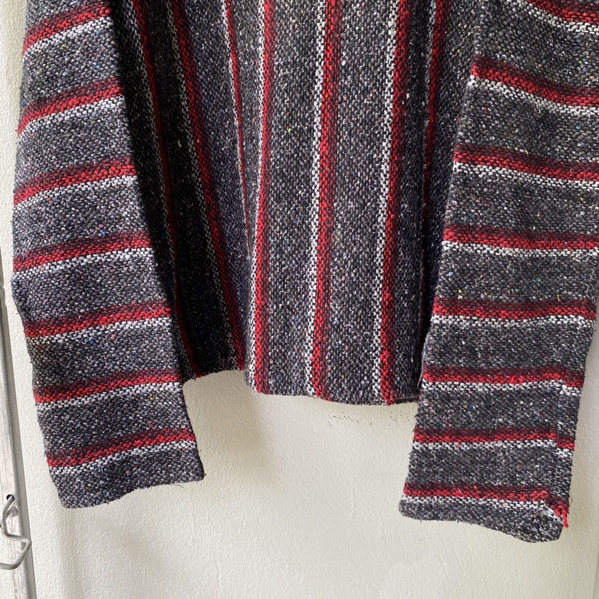 Vintage Black & Red Striped Baja Hoodie Size US M / EU 48-50 / 2 - 5 Thumbnail