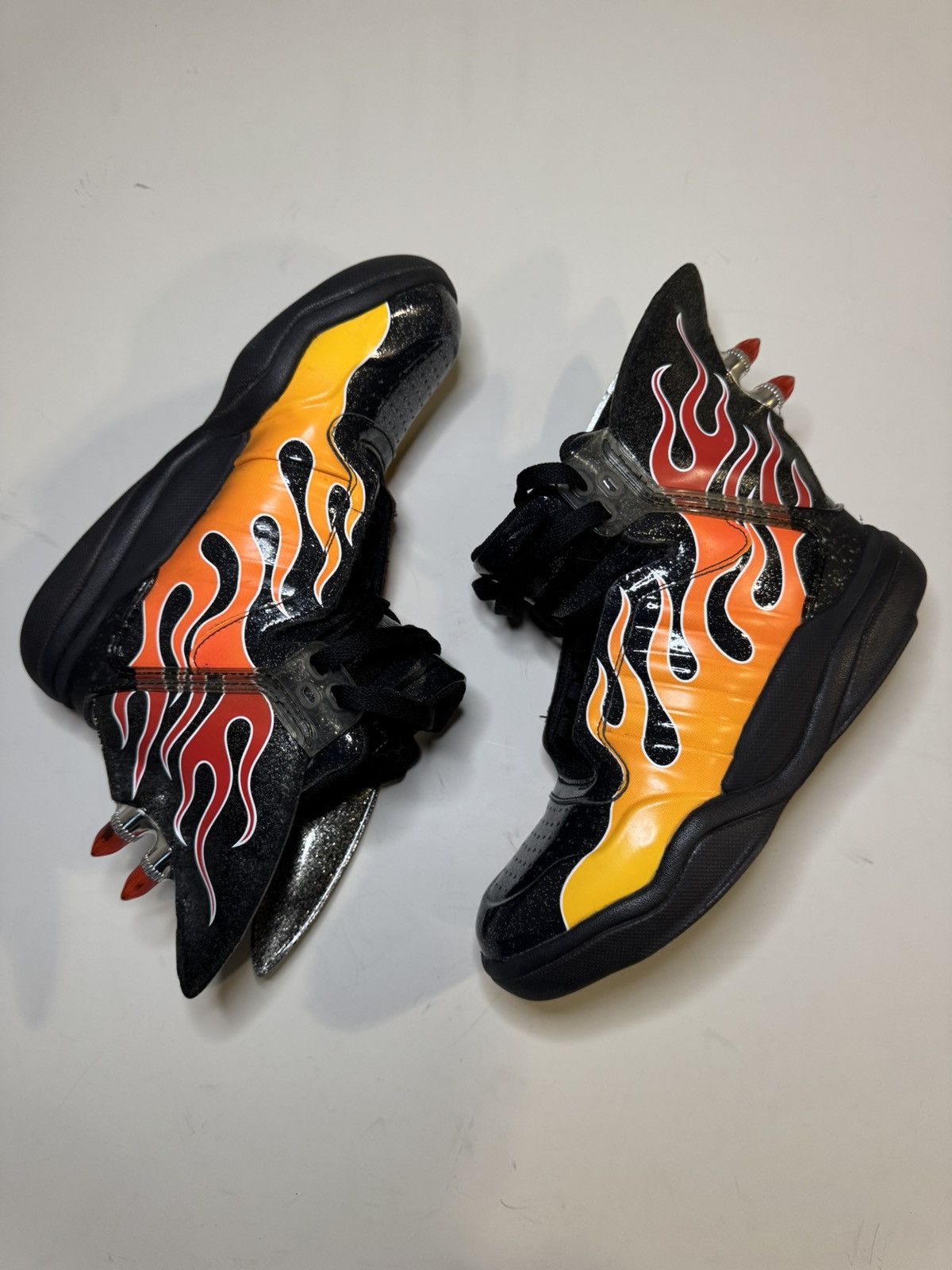 Jeremy Scott Jeremy Scott Flame Light Up Sneaker Size US 7.5 / IT 37.5 - 3 Thumbnail