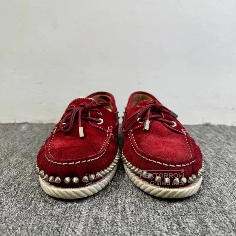 Jimmy Choo Christian Louboutin Red Sailing Shoes. Size US 8.5 / EU 41-42 - 1 Thumbnail