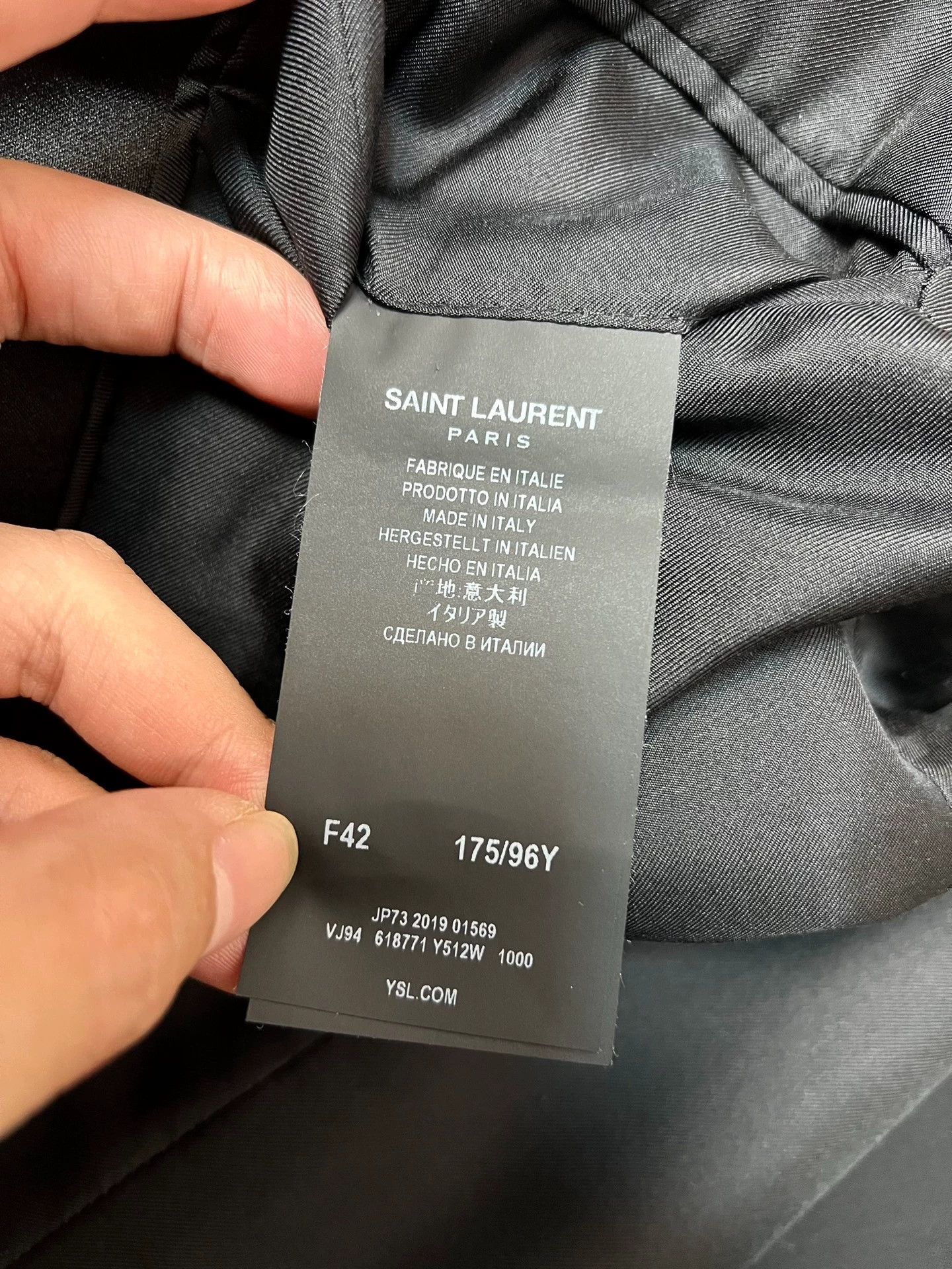 Saint Laurent Paris Authentic Saint Laurent double-breasted smoking suit Size M / US 6-8 / IT 42-44 - 5 Thumbnail