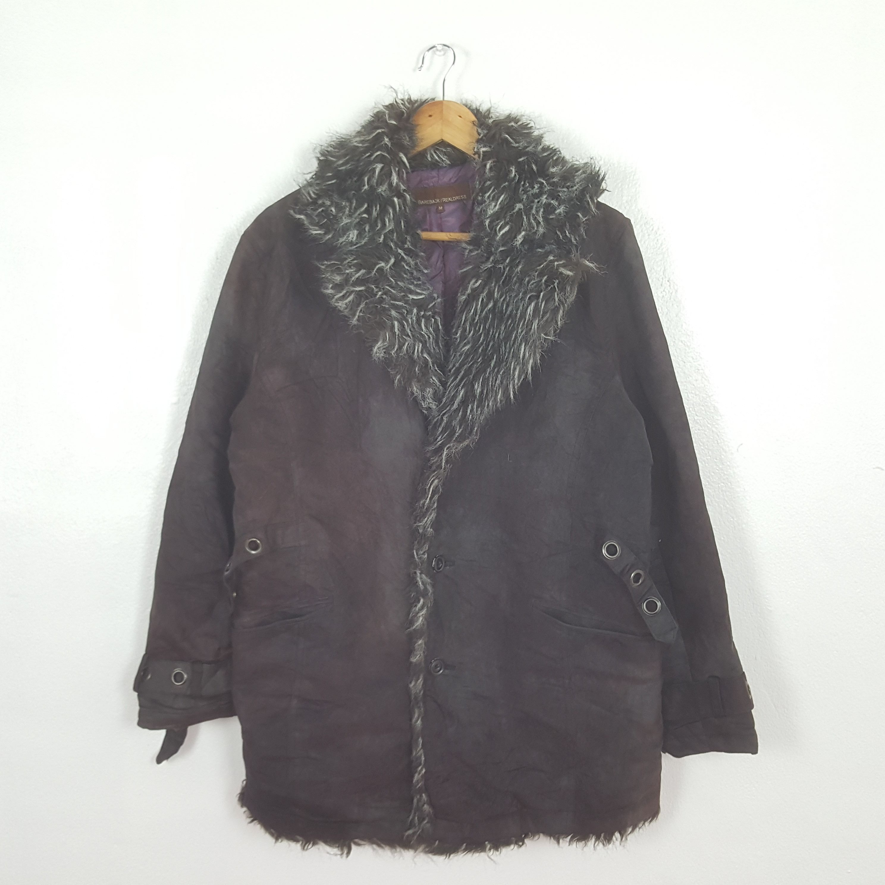 Japanese Brand Vintage Bareback Realdress Japan Punk Winter Jacket C306N10 Size US M / EU 48-50 / 2 - 1 Thumbnail