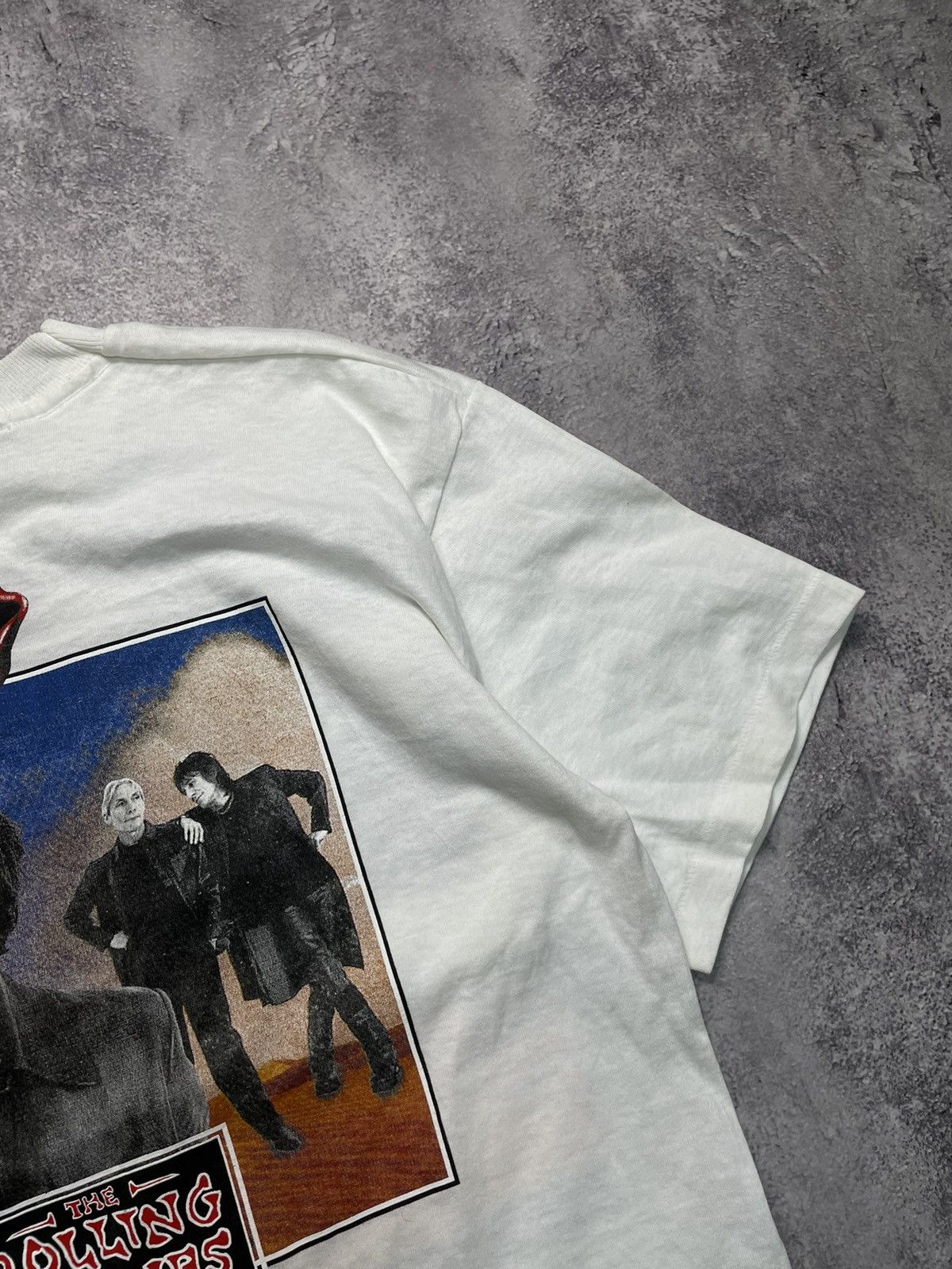 Band Tees Vtg ROLLING STONES 97 Bridges To Babylon Tour Band T-Shirt Size US L / EU 52-54 / 3 - 12 Thumbnail