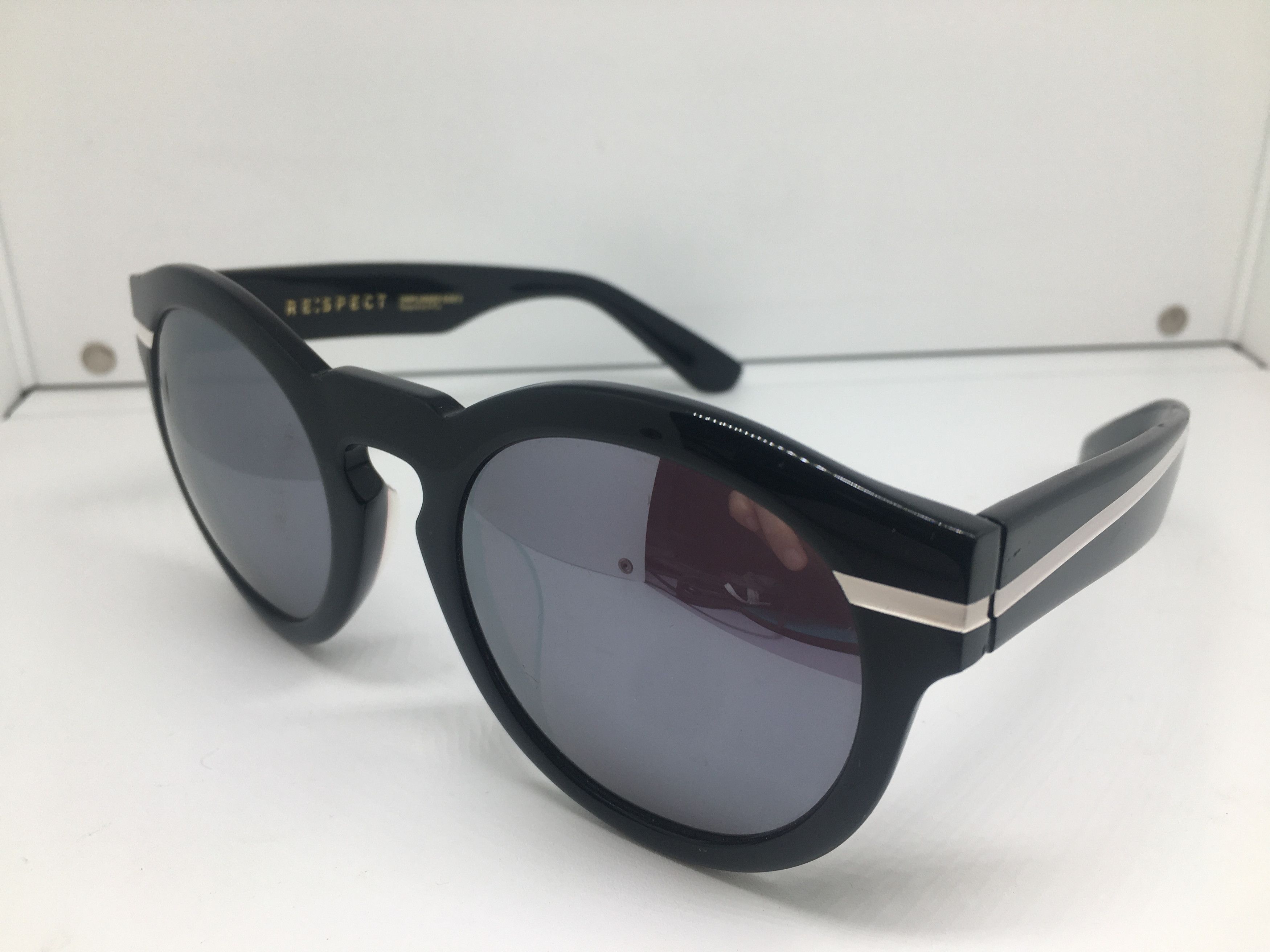 Other RE: SPECT Black Acetate Keyhole Sunglasses Frame Size ONE SIZE - 3 Thumbnail