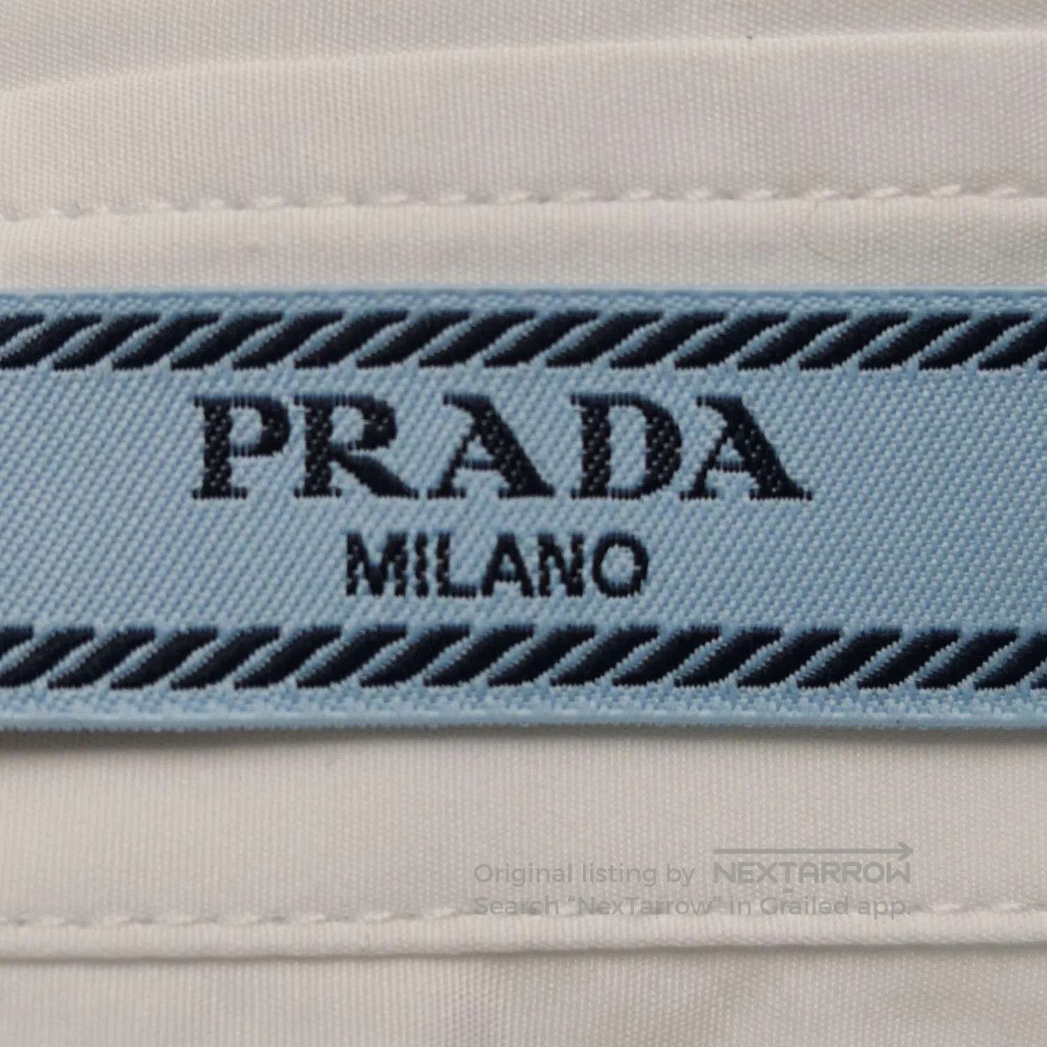 Prada Prada White Cotton Collared Shirt XXS/36. Size XXS / US 00 / IT 34 - 4 Thumbnail