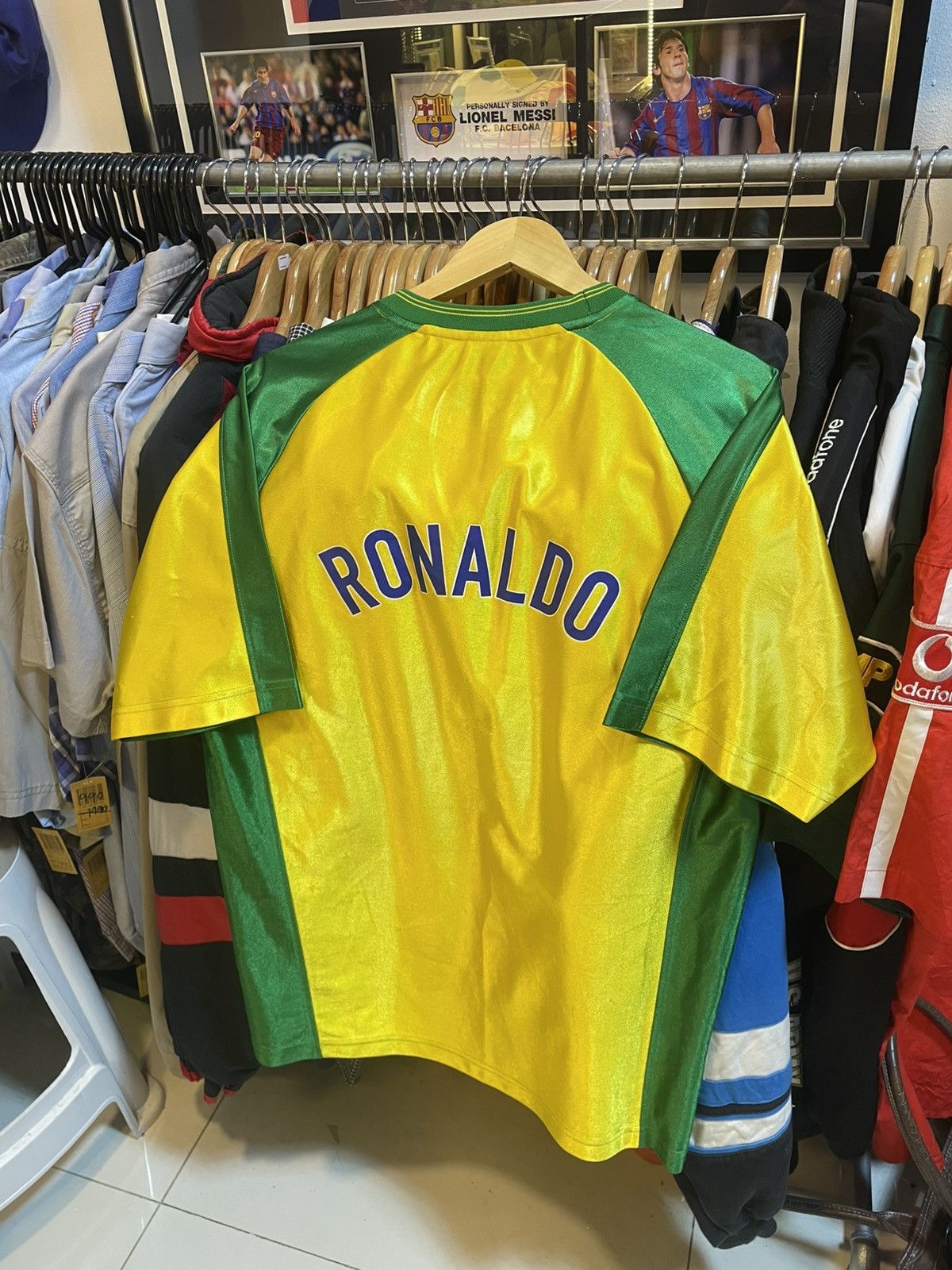 Nike Vintage Nike 90s R9 Jersey Size US L / EU 52-54 / 3 - 3 Thumbnail