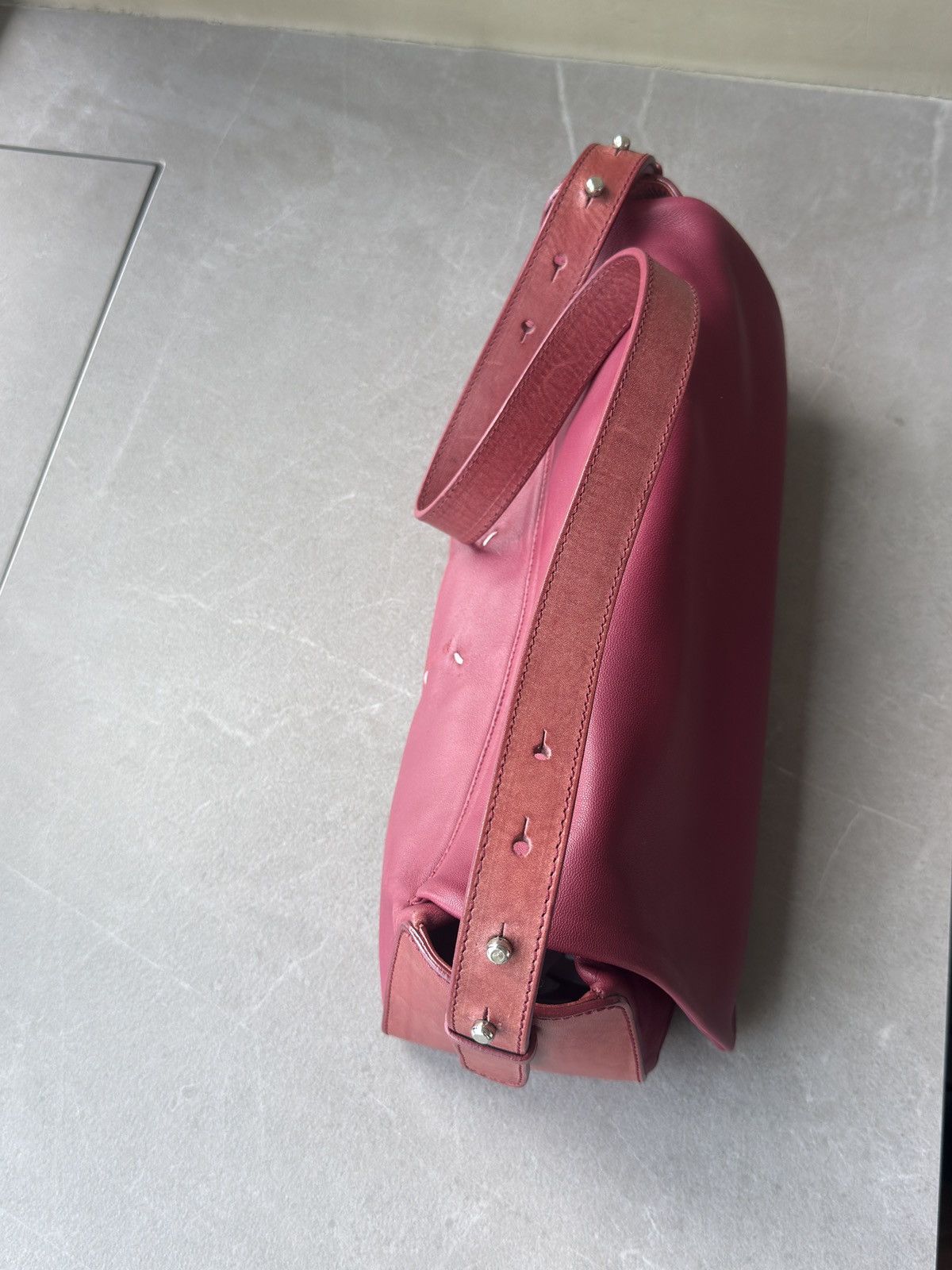 Maison Margiela Early MARTIN MARGIELA 11 Italy Made Goat Leather Handbag Size ONE SIZE - 6 Thumbnail