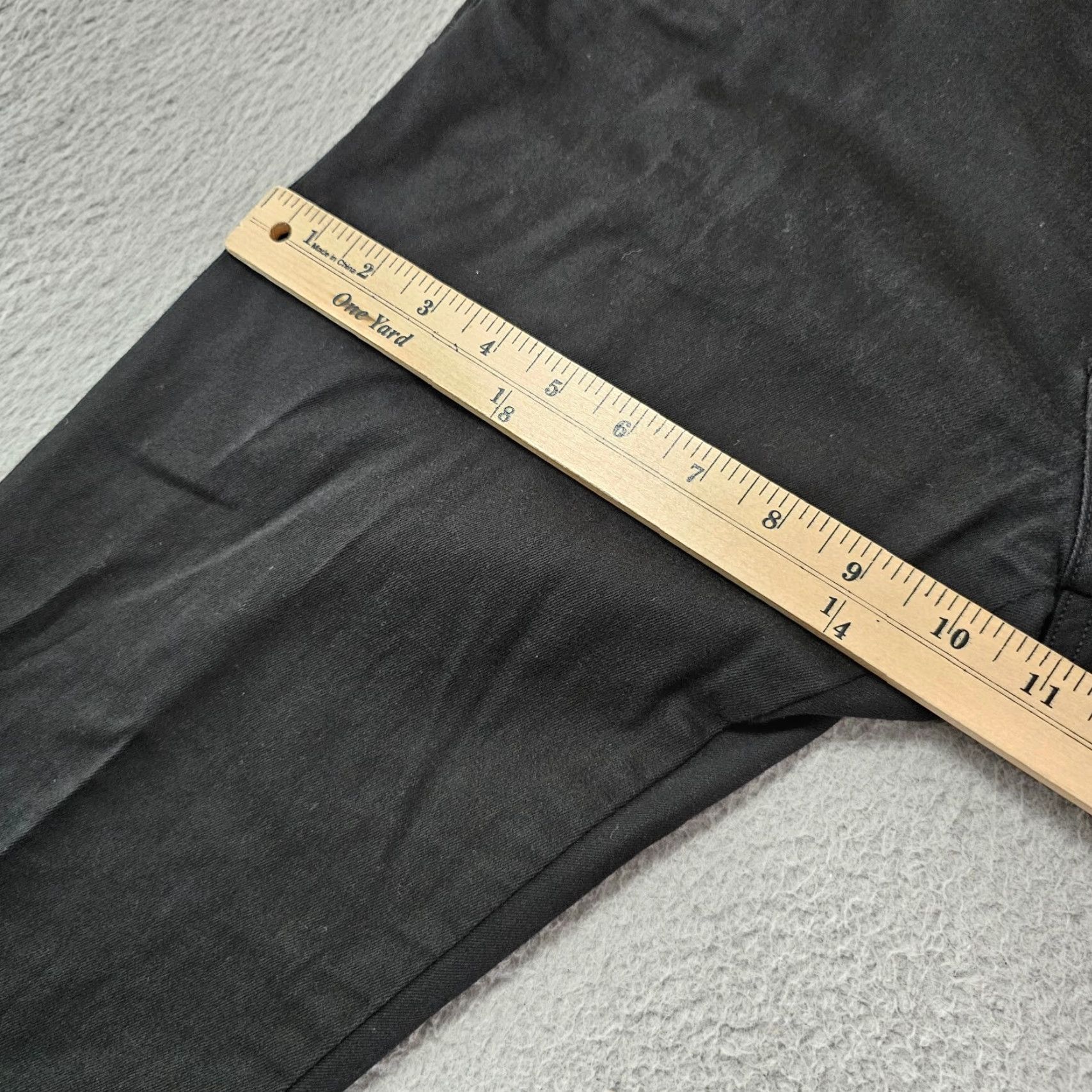 Allsaints AllSaints Pants Mens Slim Chino 30x30 Black Cotton Stretch Skinny Fit casual casual Travel 30 in Black Mens Pants Size US 30 / EU 46 - 7 Thumbnail