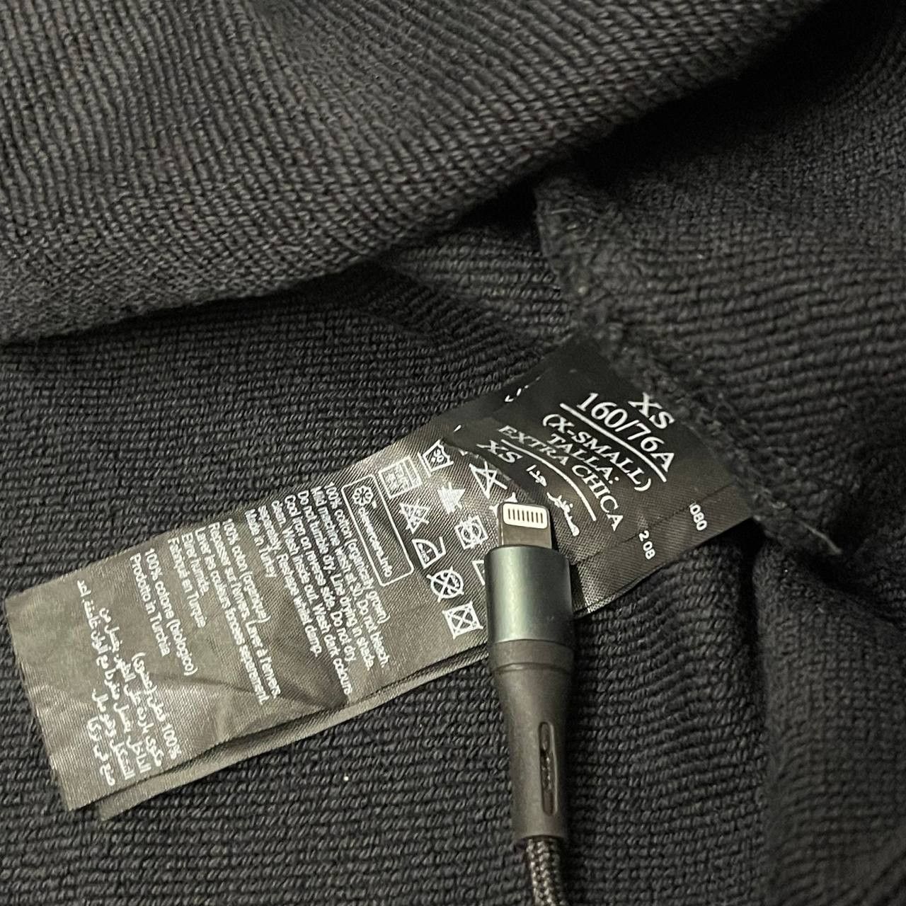 Allsaints Allsaints Paris Black Hoodie Baggy Vintage Size M Size US XS / EU 42 / 0 - 13 Thumbnail