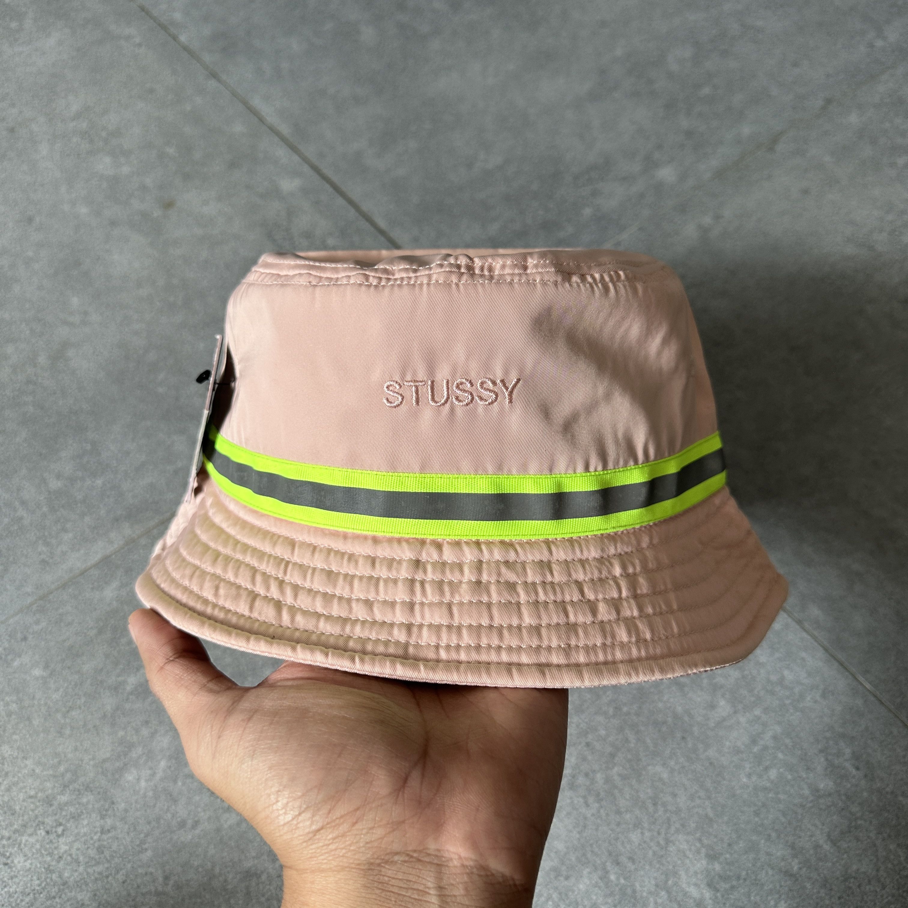 Stussy bucket hat reflective