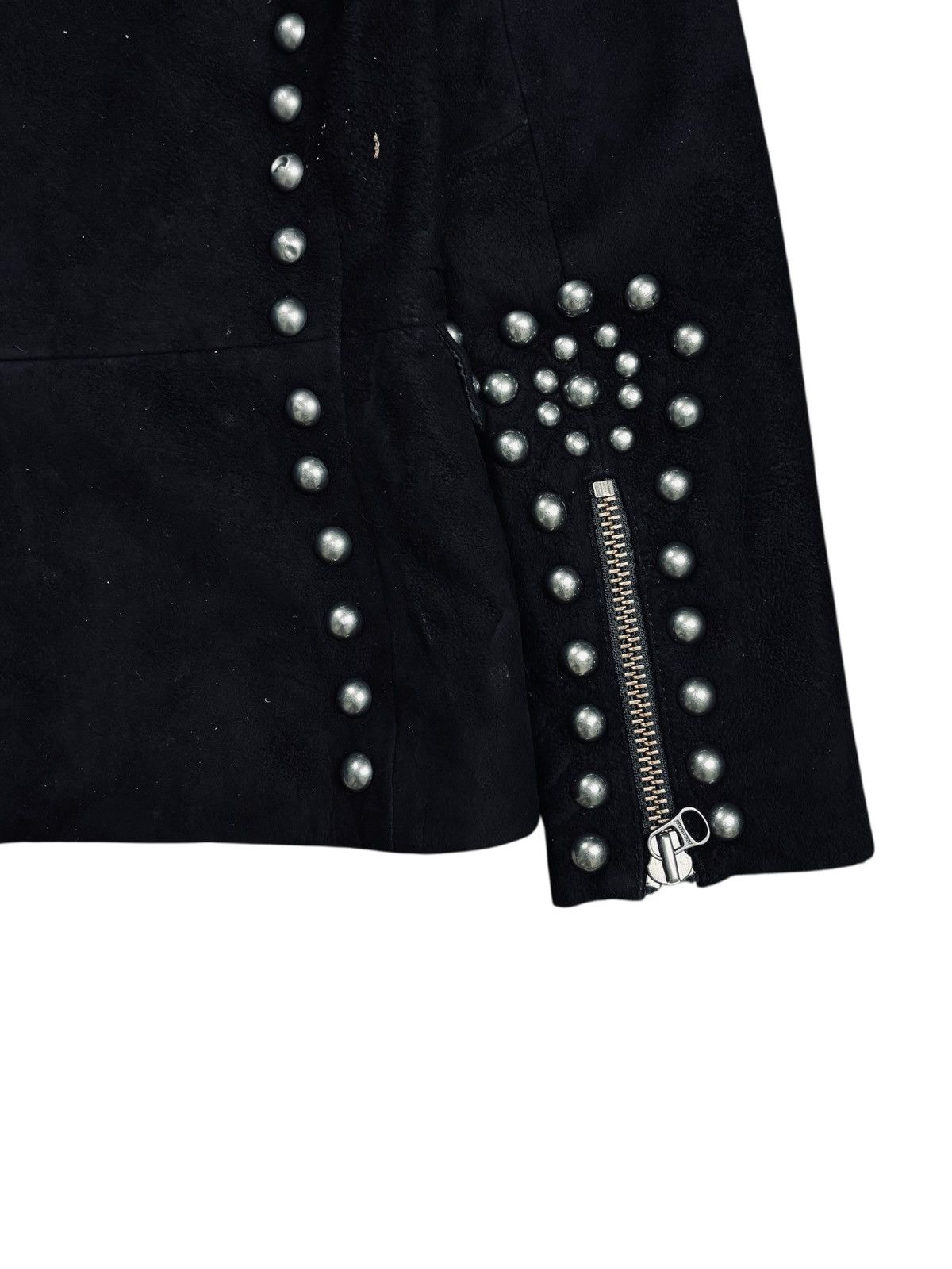 Zadig & Voltaire Archive Zadig Volatire - Studded Rockstar Leather Jacket Size US M / EU 48-50 / 2 - 8 Thumbnail
