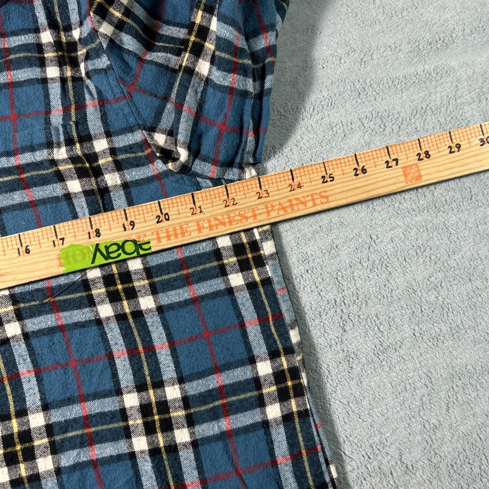 L.L. Bean LL Bean Archive Soft Flannel 1958 Medium Form Camp Collar Size M / US 6-8 / IT 42-44 - 10 Thumbnail