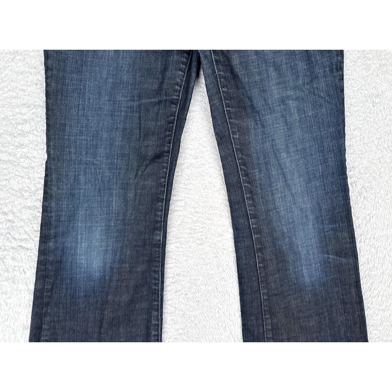 Gap Gap Jeans Womens 6 Tall Bootcut Denim Dark Blue Mid Rise 28x33 Stretch Pockets 5-Pocket City 1969 Mens? Girls? Size 28" / US 6 / IT 42 - 3 Thumbnail
