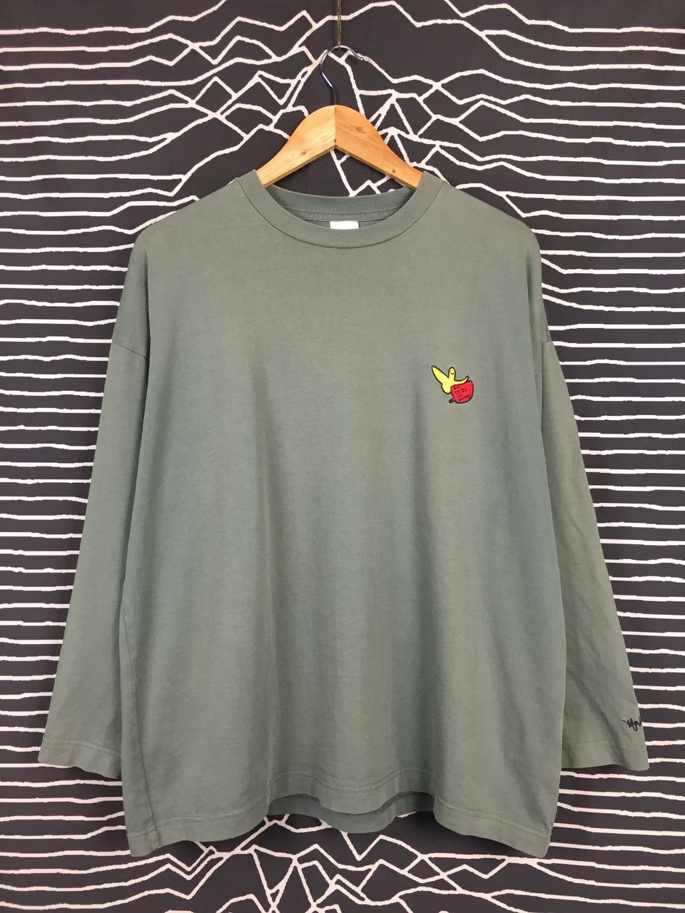 Vintage Vtg Mark Gonzales My Spire Is Happy Longsleeve Tee Size US M / EU 48-50 / 2 - 2 Thumbnail