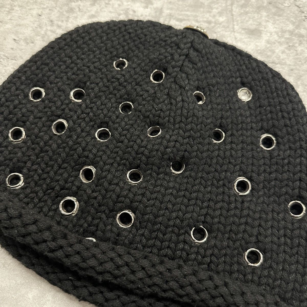 Chrome Hearts Chrome Hearts Flooded Hardware Cashmere Beanie 1 of 1 Black Size ONE SIZE - 4 Thumbnail