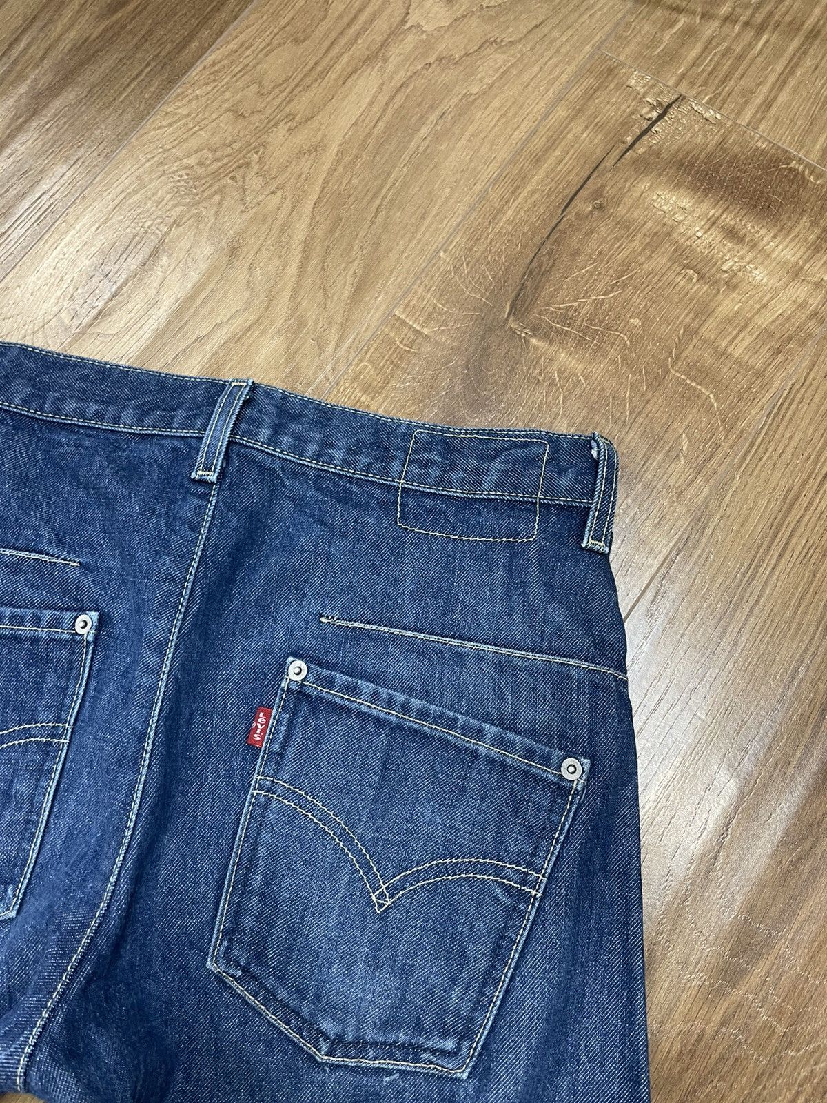 Levi's Vintage Levi’s 835 Blue Denim Straight Cowboy Jeans Pants Size US 30 / EU 46 - 17 Thumbnail