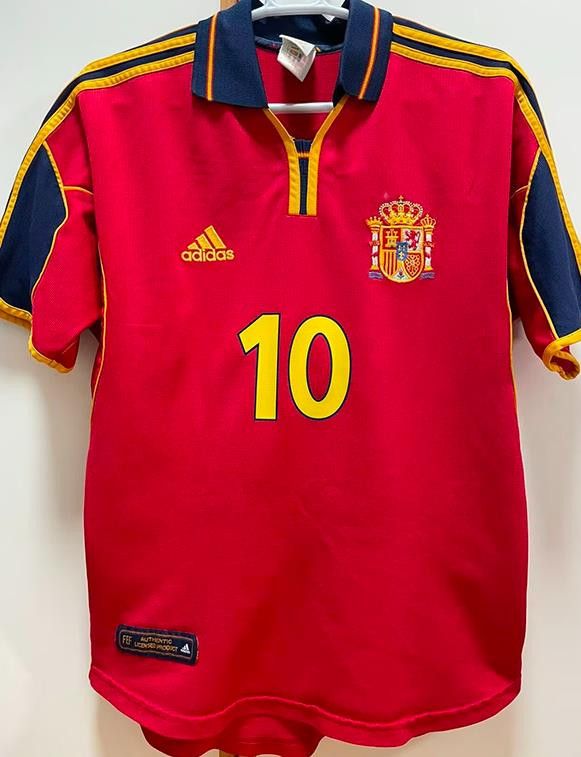 Other 2000 Spain #7 Raul Jersey Home Size US L / EU 52-54 / 3 - 1 Thumbnail