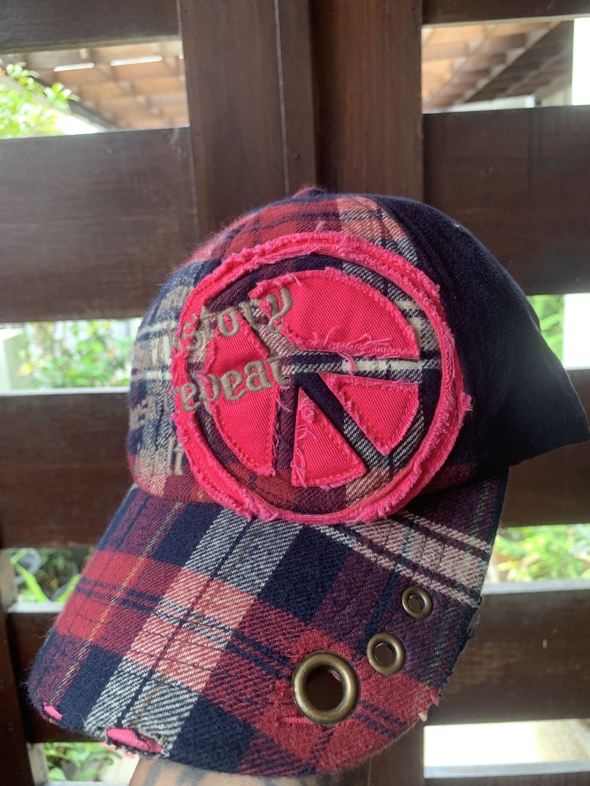 Kapital Japanese Poem & Peace Emboired hat Kapital Style Size ONE SIZE - 3 Thumbnail