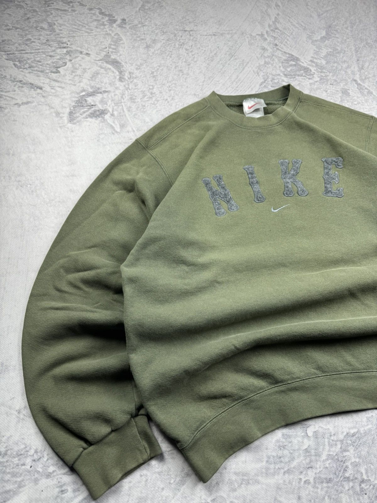 Nike × Vintage NIKE VINTAGE CENTER LOGO OVERSIZE BOXY SWEATSHIRT Size US L / EU 52-54 / 3 - 2 Thumbnail