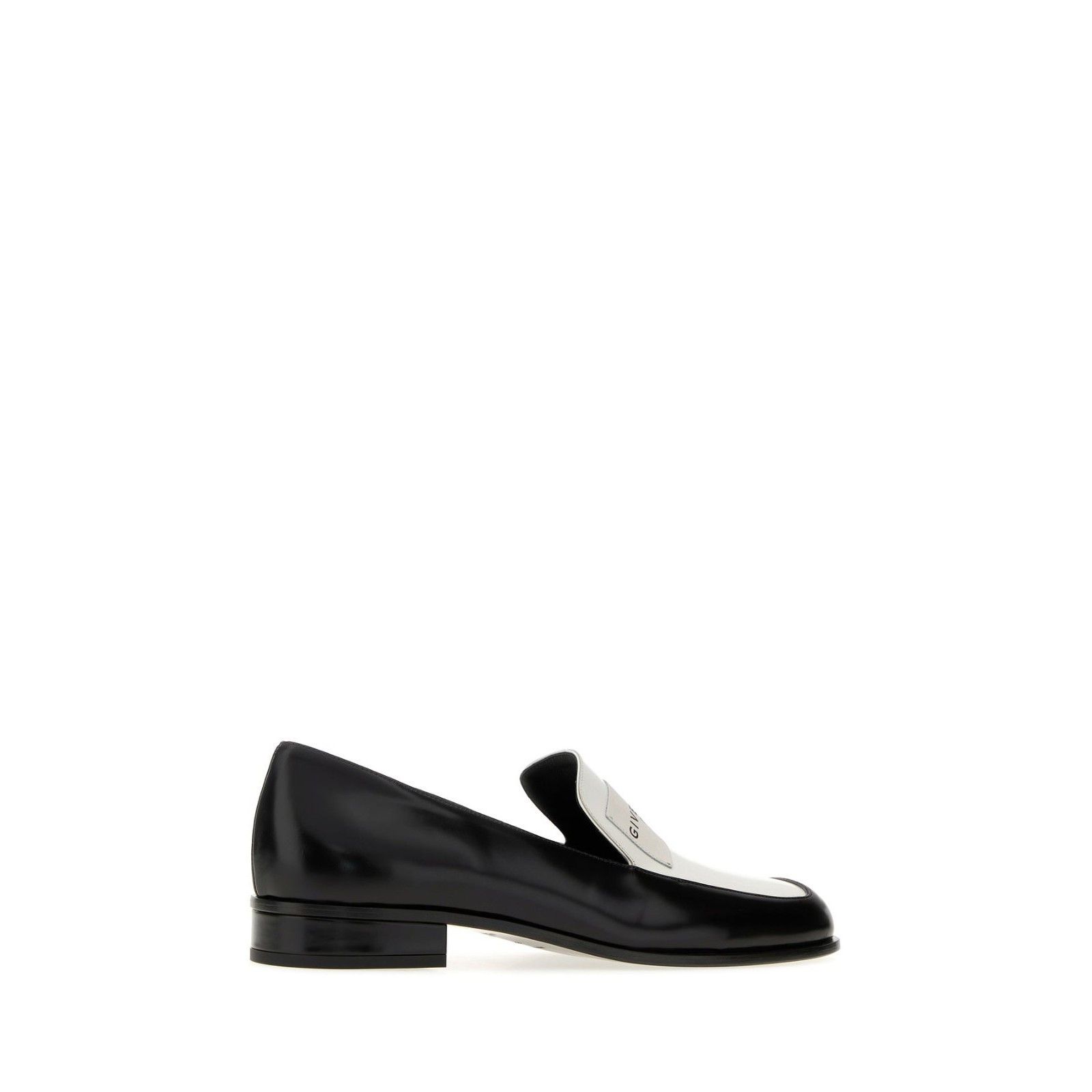 Givenchy GIVENCHY Tux Black/White Leather Loafers New & Authentic (Wo Size US 10 / IT 40 - 3 Thumbnail